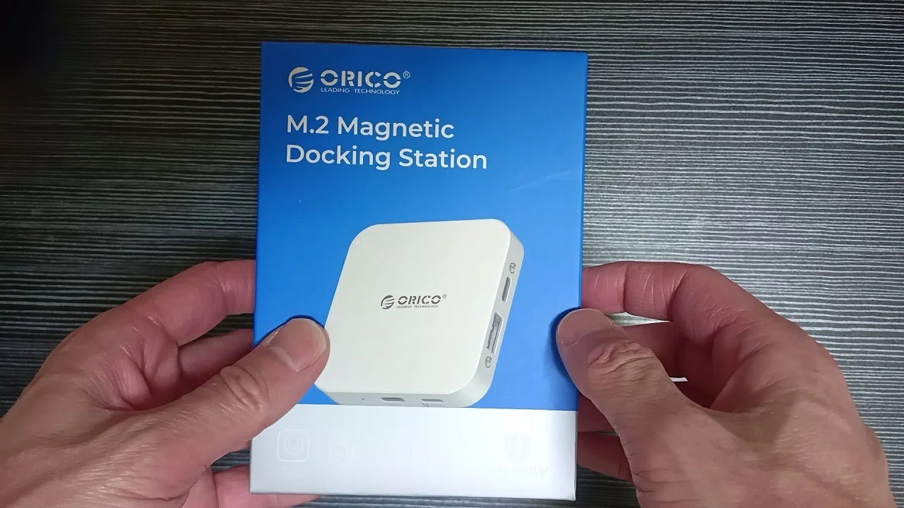 ORICO マグネット式 M.2 ドッキングステーション 8-IN-1 USB C ハブ 
