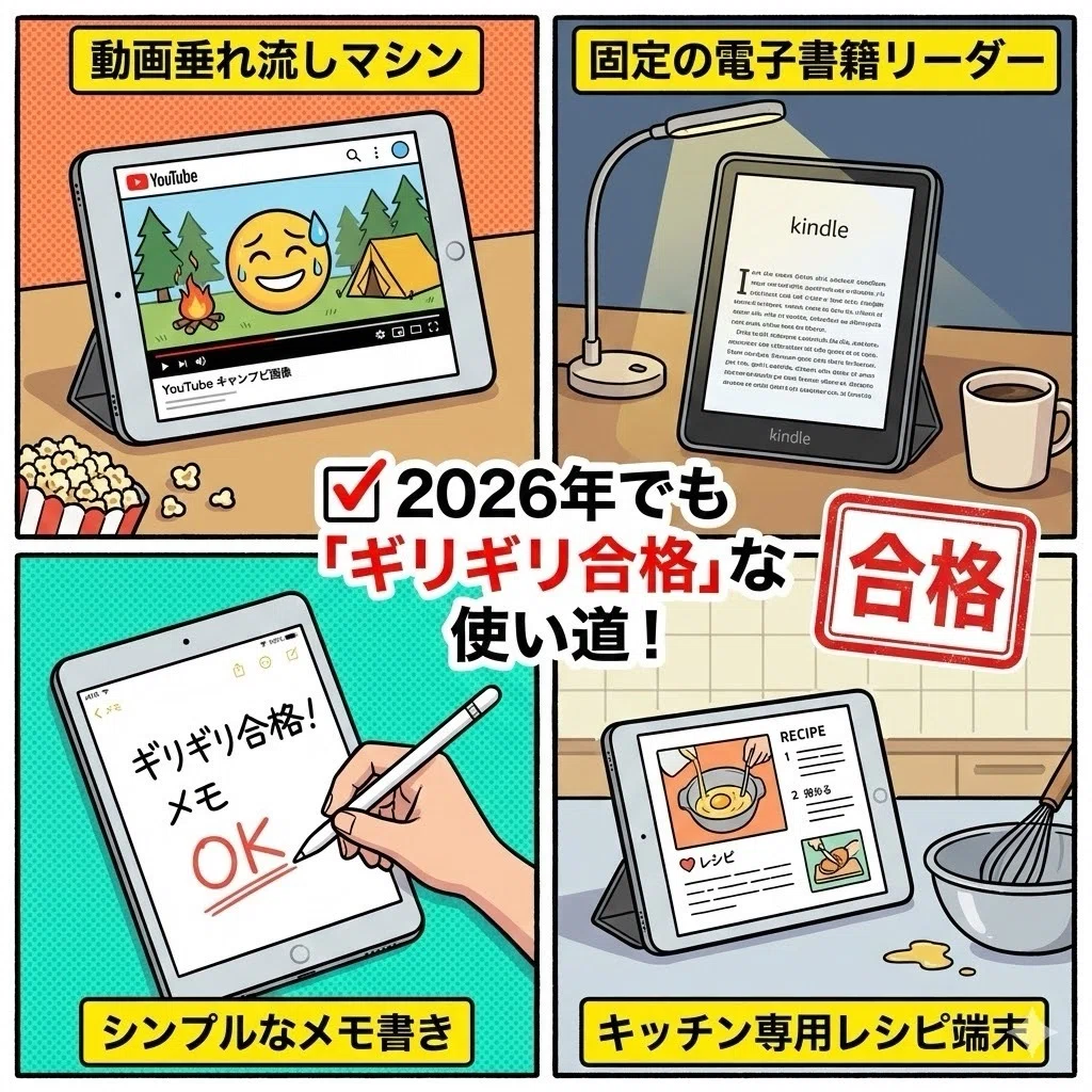 ? 【2026年版】iPad第6世代はまだ現役？ガジェット好きキャンパーの 