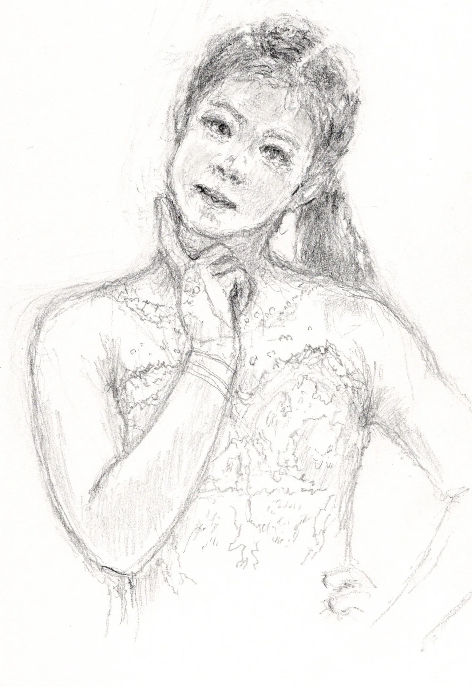 鉛筆画】そして未来へ｜Atelier Non