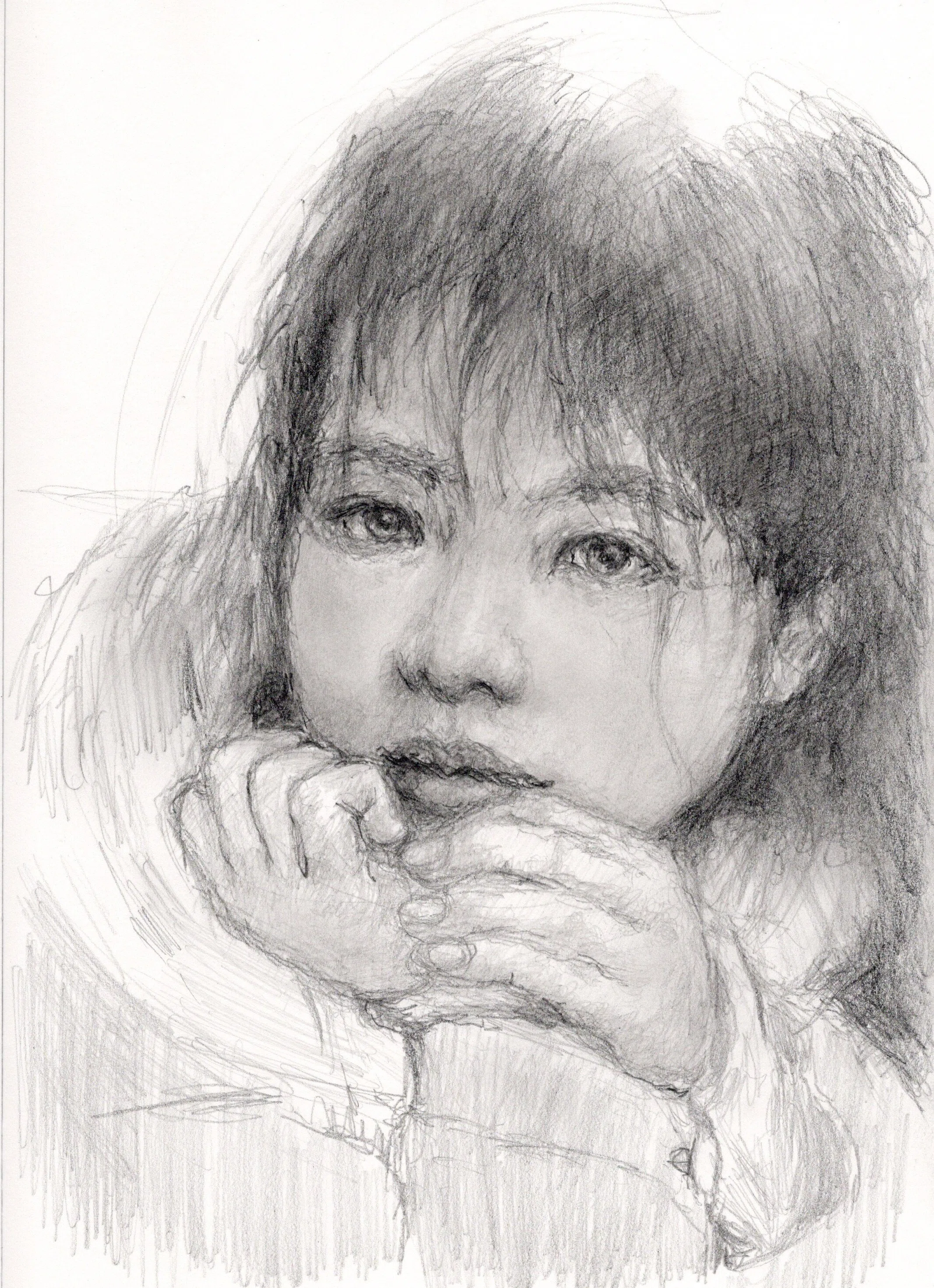 鉛筆画】そして未来へ｜Atelier Non
