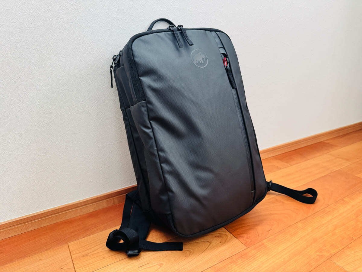 マムート セオン トランスポーター 15 レビュー！25Lとも比較。PC収納