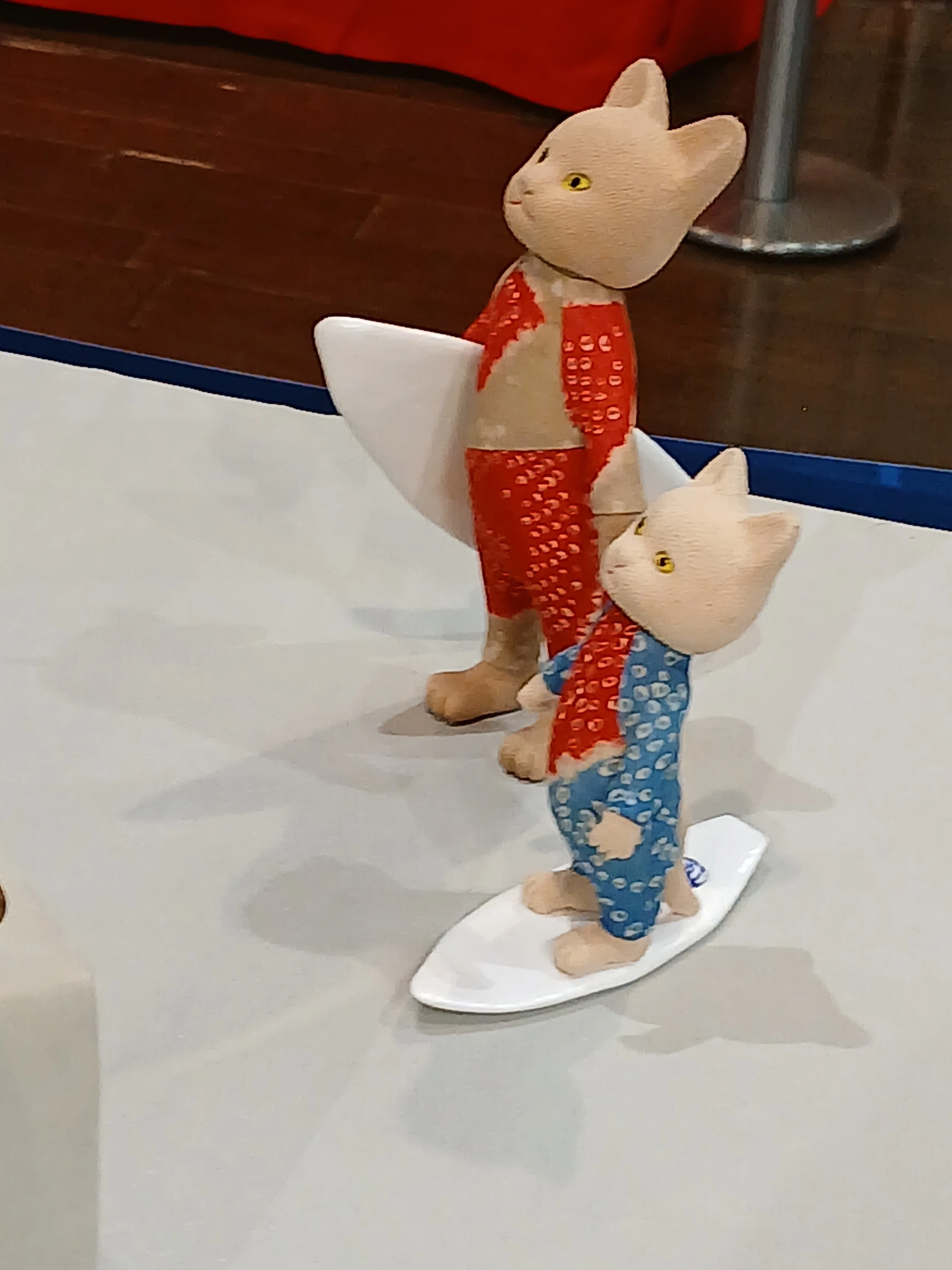 ネコのちりめん創作人形｜さわたりさとる