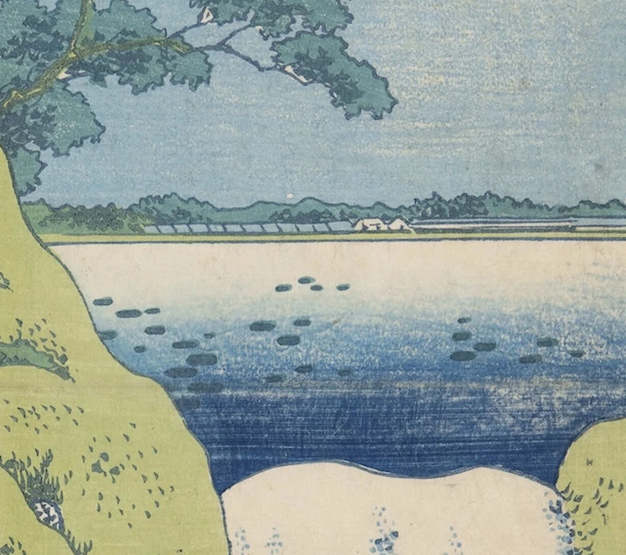 ☆注意他者入札不可【みすけです！】 仙台大町 風景 浮世絵 額付属なし