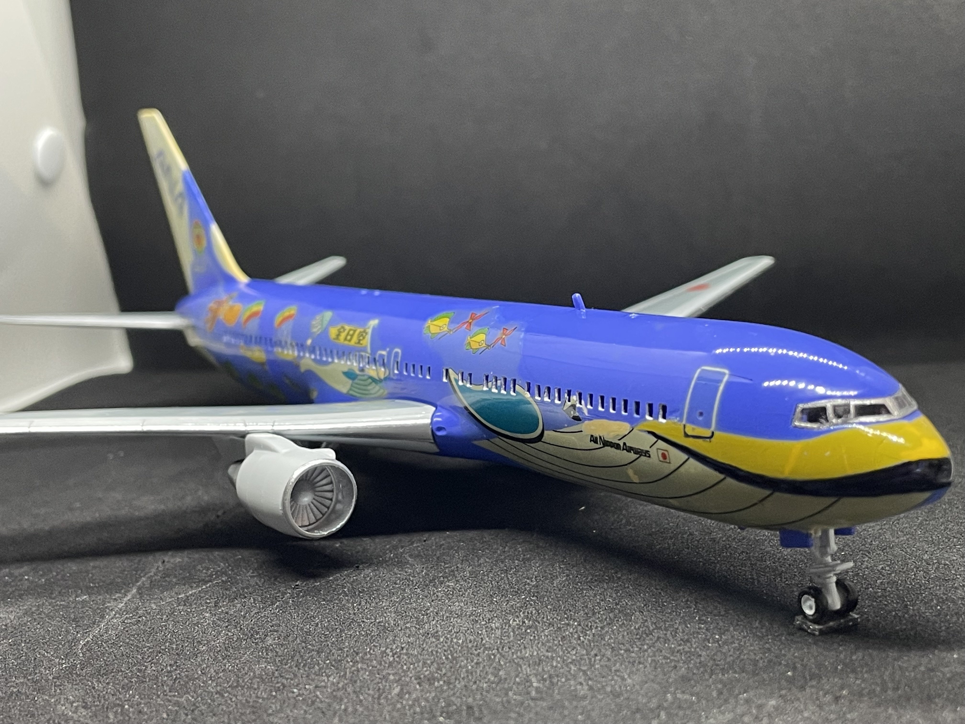 1/200ボーイング767-300マリンジャンボJrをつくってみた｜こねこなめこ