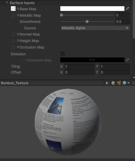 Material Image Unity Unity 6에서 이미지를 텍스처로 변환하여 오브젝트에 적용하기|aiharasoft