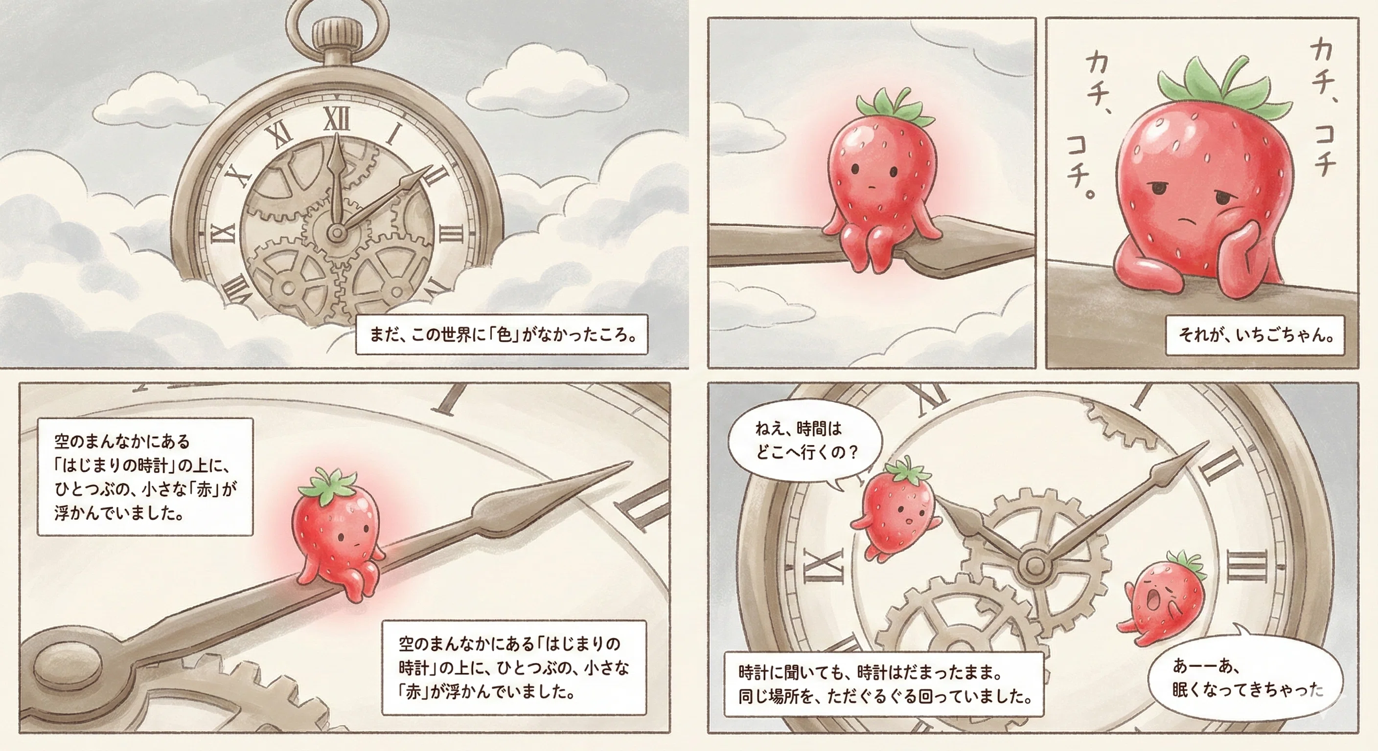 いちごちゃん紙芝居 漫画化PJ実験｜MeiMei