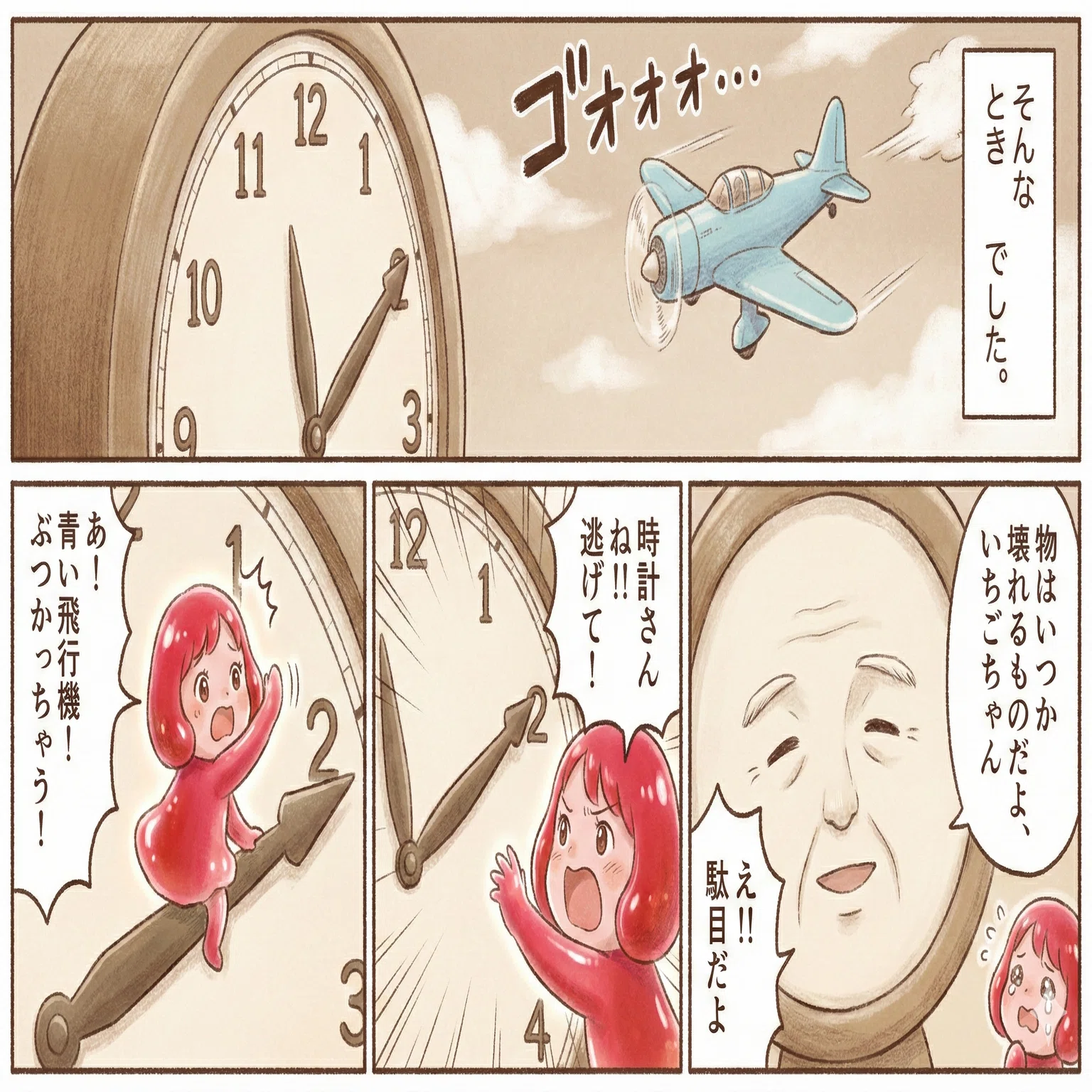 いちごちゃん紙芝居 漫画化PJ実験｜MeiMei