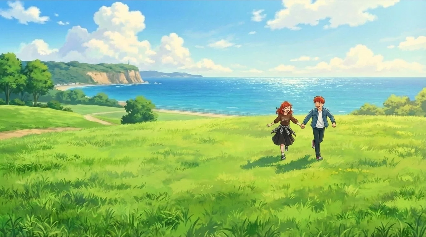 101 青空 Under the Blue Sky After the Imonikai 波打際スケッチ
