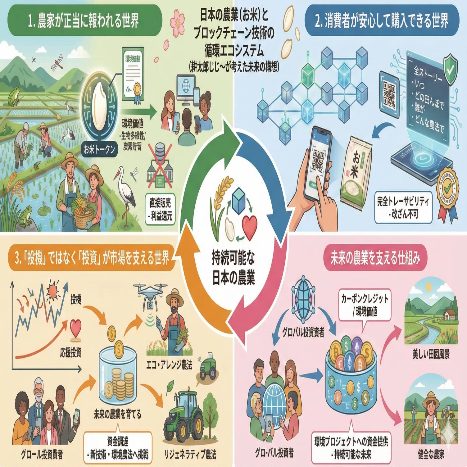未来の農業に夢を馳せる！「投機」から「投資」へ、10年後の農業を見