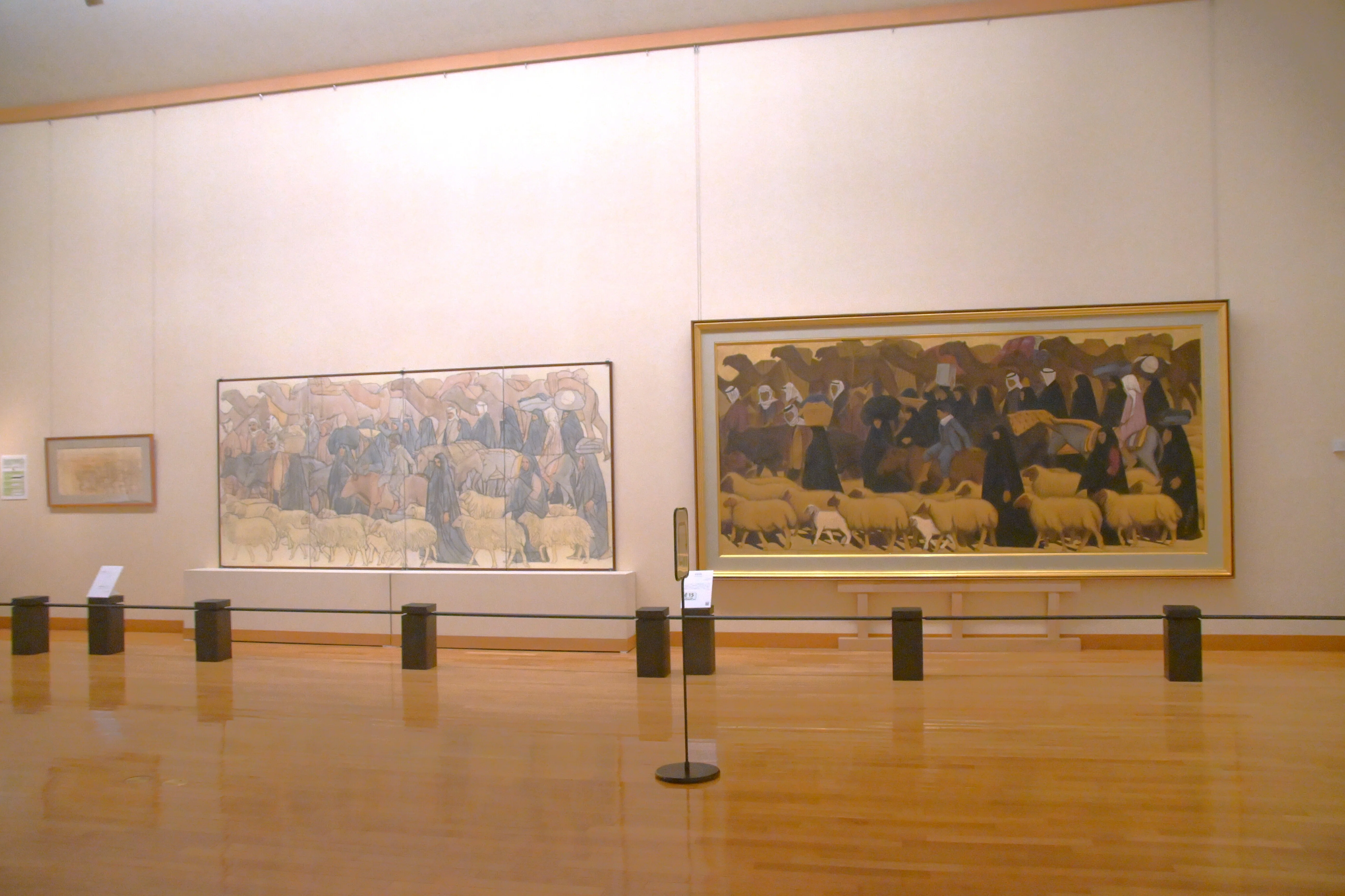 平山郁夫美術館】絵画で伝記を辿るように。｜さくまなおこ (graffy)
