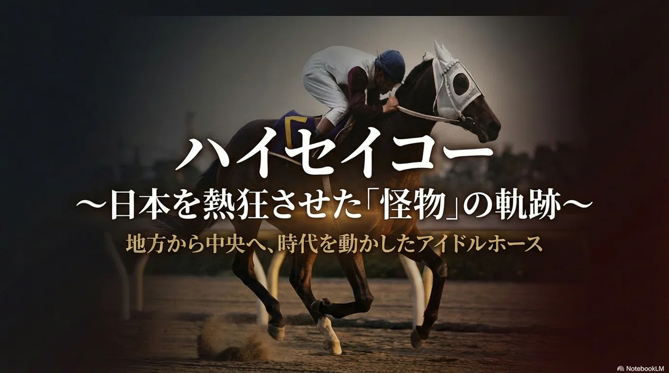 ハイセイコー ～日本を熱狂させた「怪物」の軌跡～｜ハサミおじさん