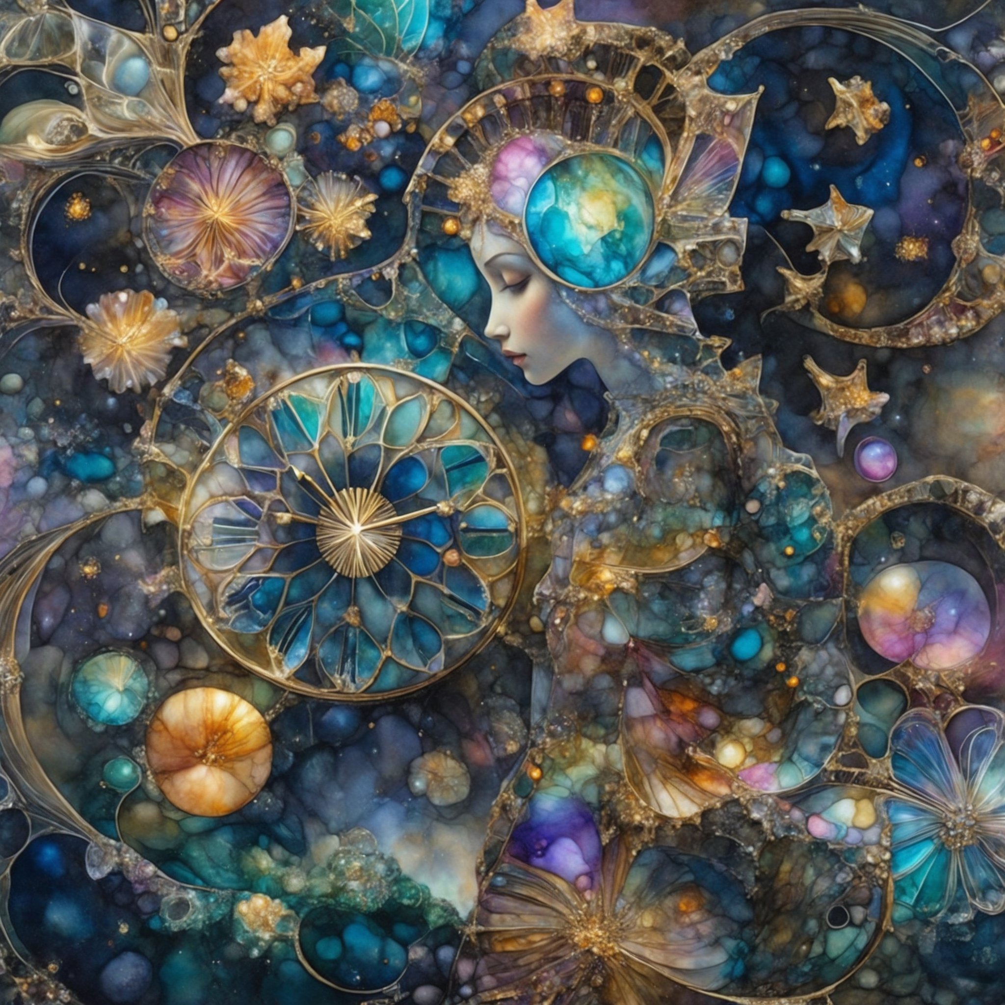 新しい扉へ-旅先で見つけた感動をもとに｜N.Atsume(AIアート)