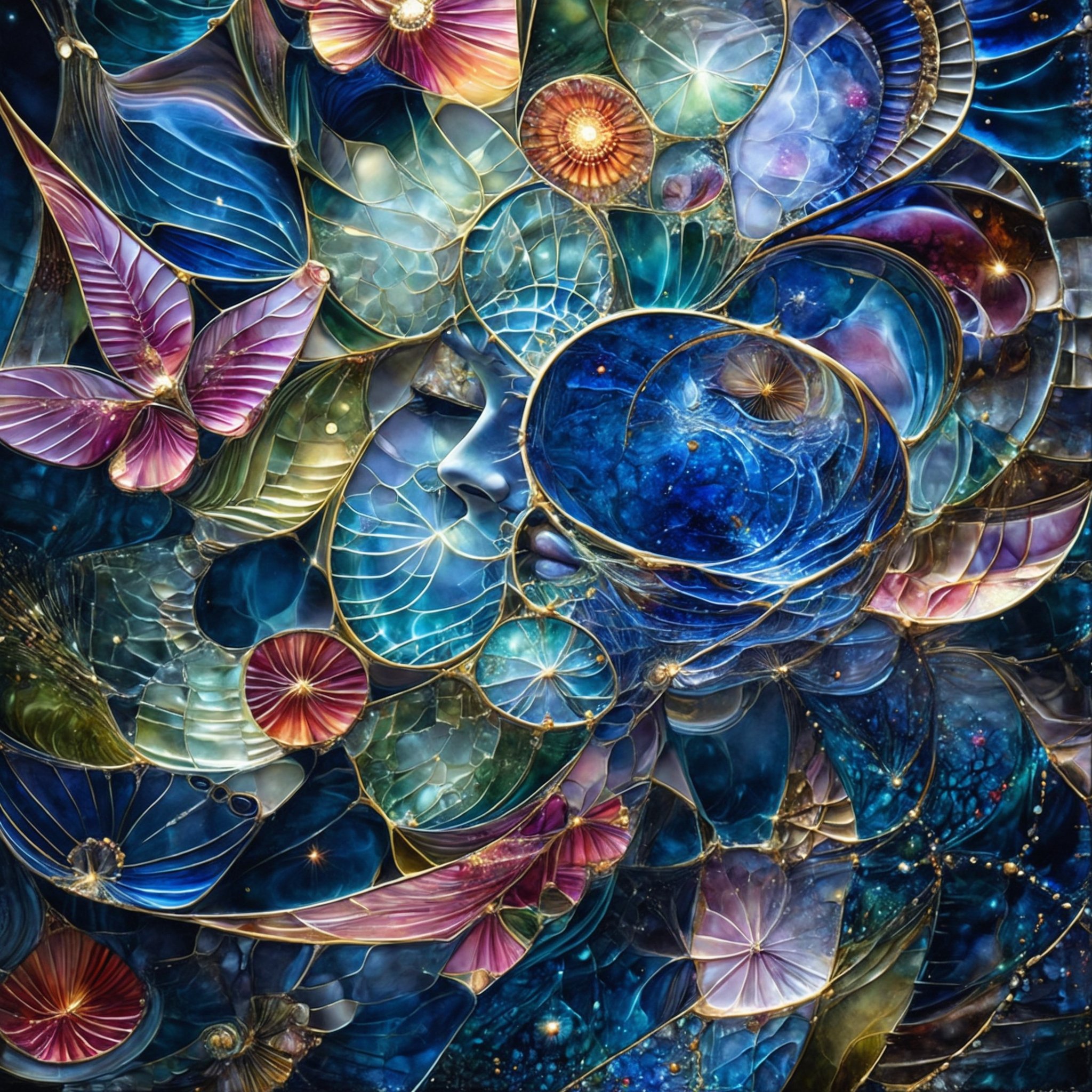 新しい扉へ-旅先で見つけた感動をもとに｜N.Atsume(AIアート)