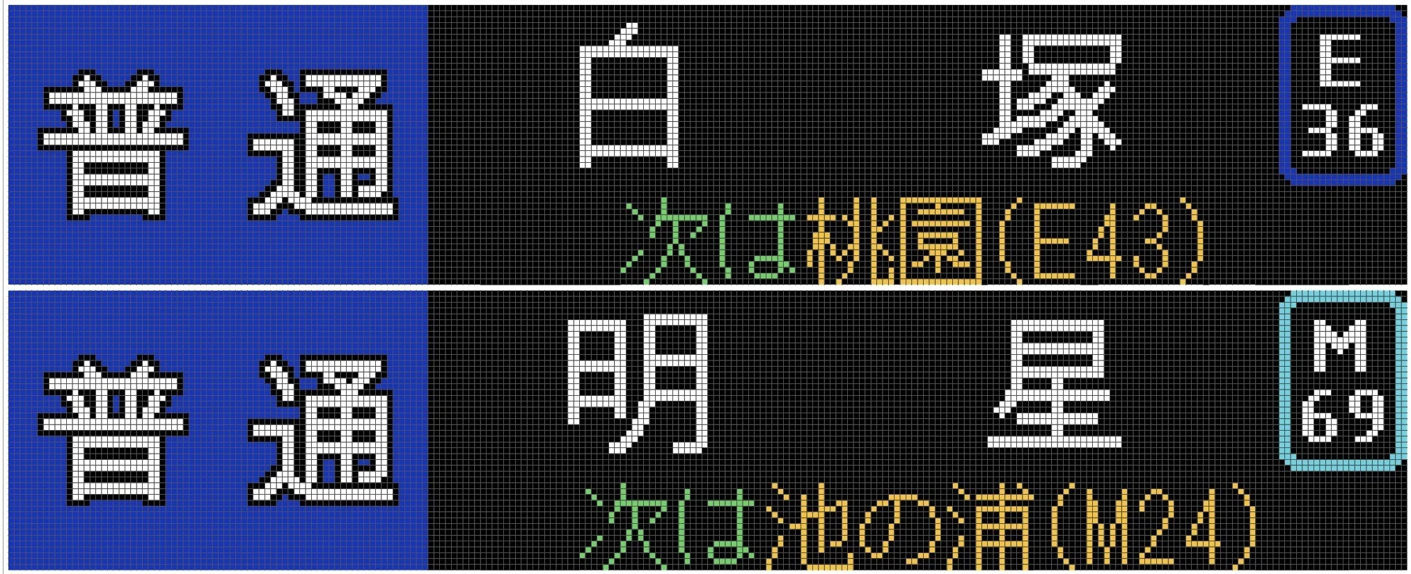 1A系の行き先表示作ってみた！ 名古屋地区｜やぎ