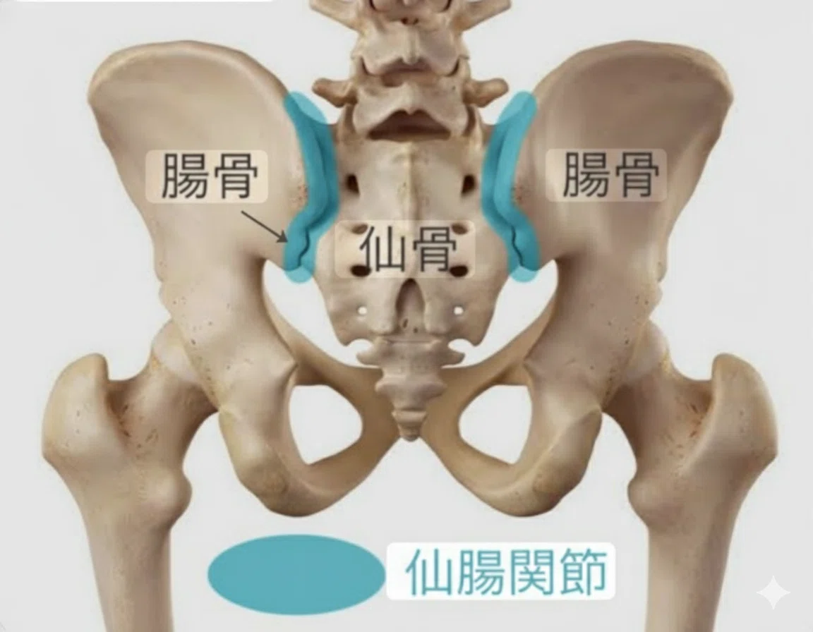 【仙腸関節は分散器】|骨格ボディメイクゆか