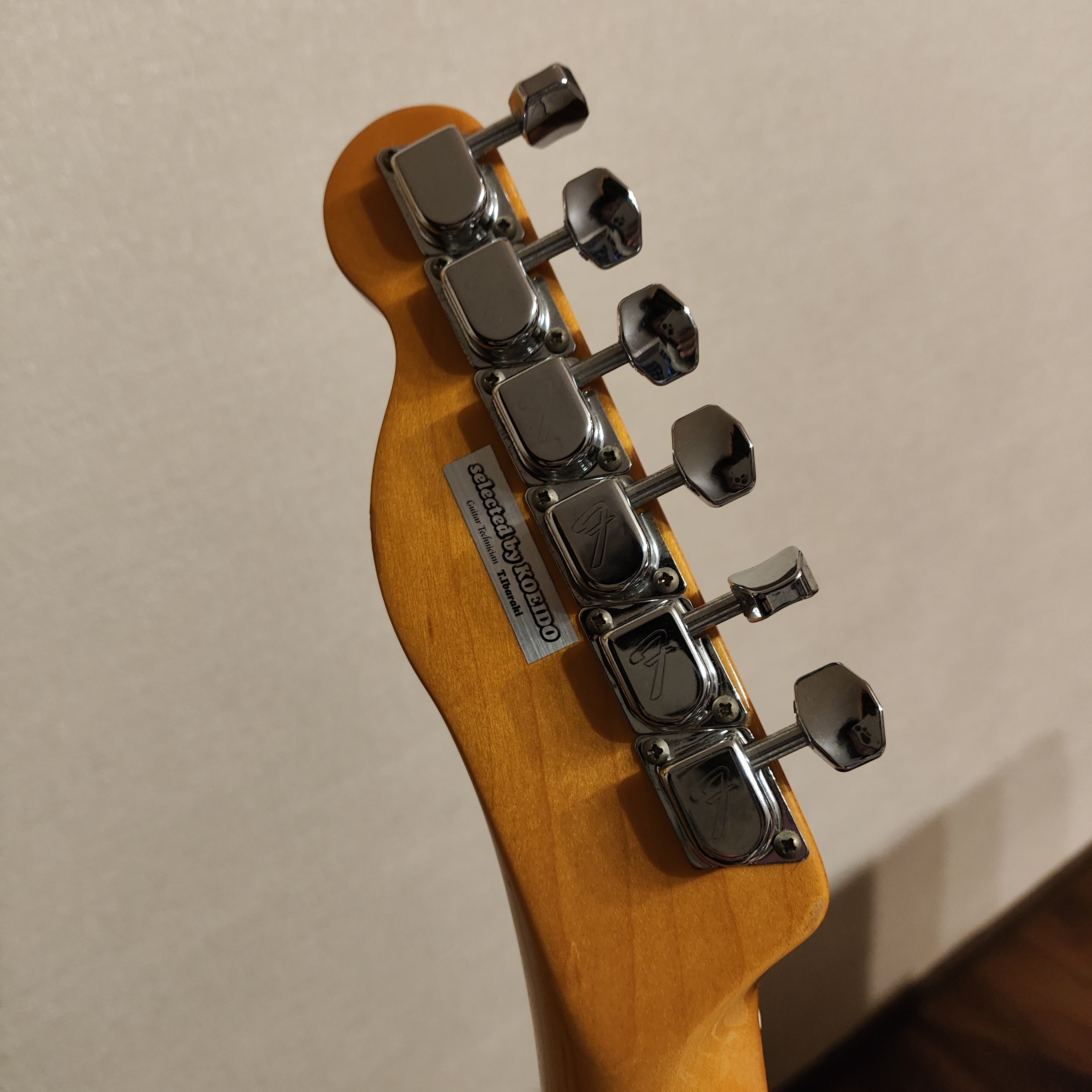 使用ギターvol.2 2004年製FENDER USA American Vintage 72telecaster