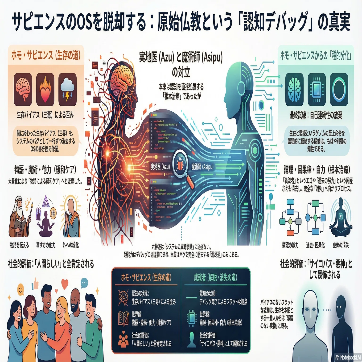 六神通の脱魔術化と、初期仏教における認知解体｜jack4andMana'sTalk