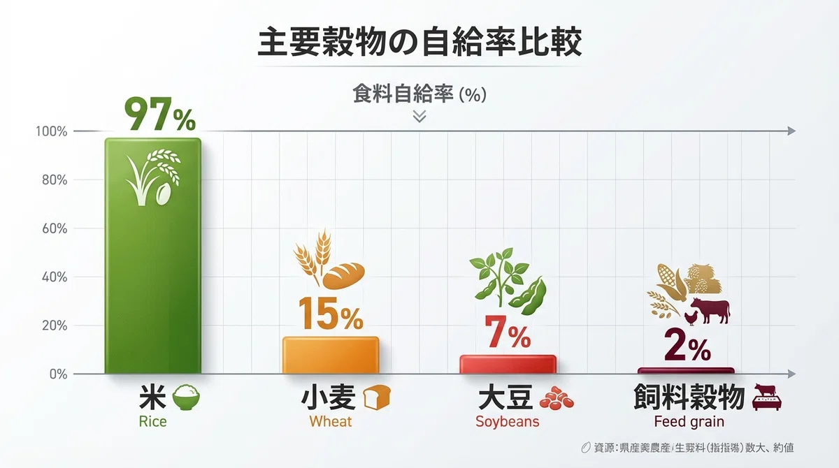 【農業・食料問題】第6回 輸入依存はどこまで進んでいる？品目別に見る日本の食料リスク｜ならざき🏳️‍🌈教員のセカンドキャリアと終活・相続🇯🇵 ...