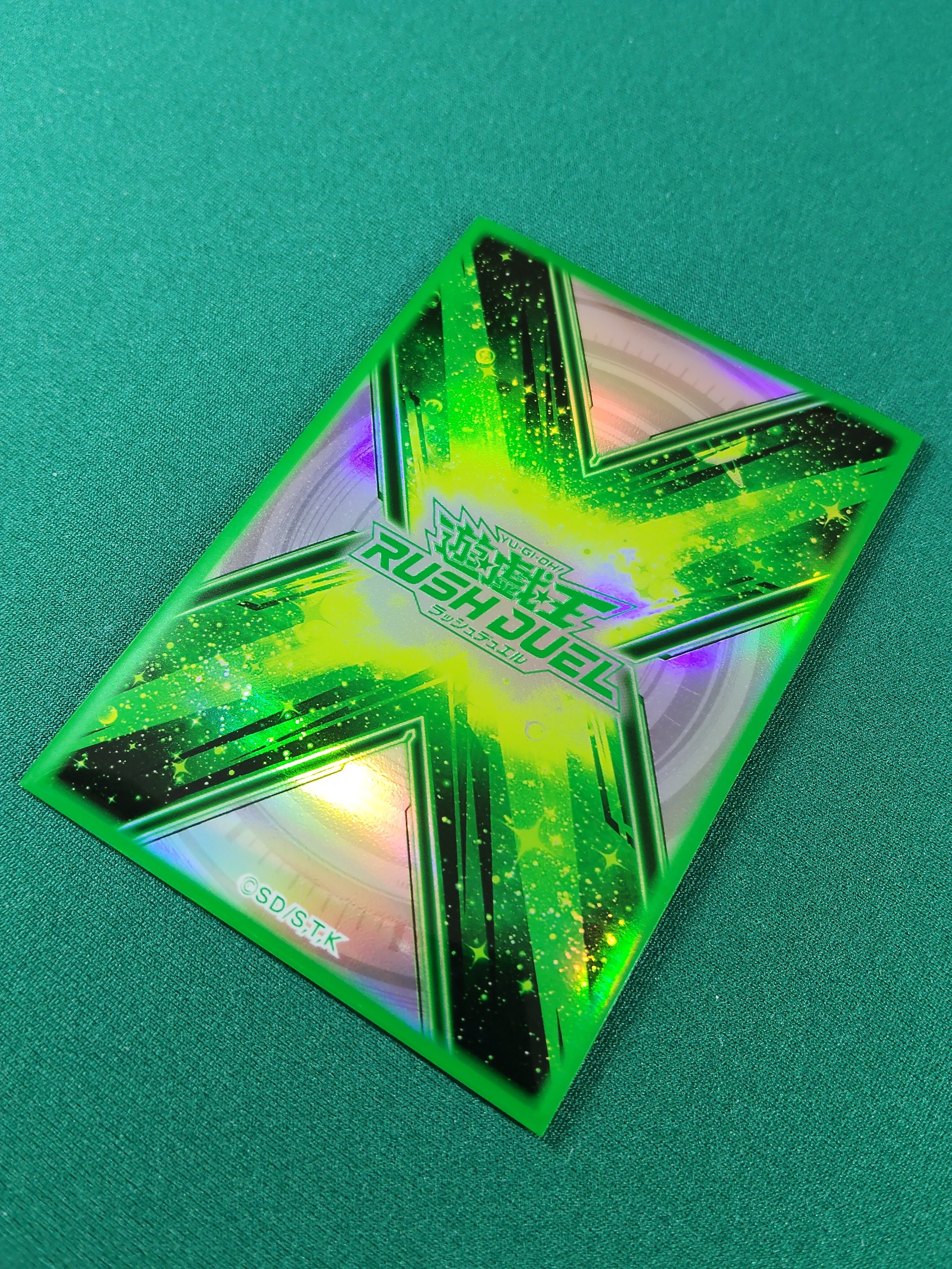 遊戯王】 サプライ紹介 緑（グリーン）色 ロゴスリーブ｜塩原