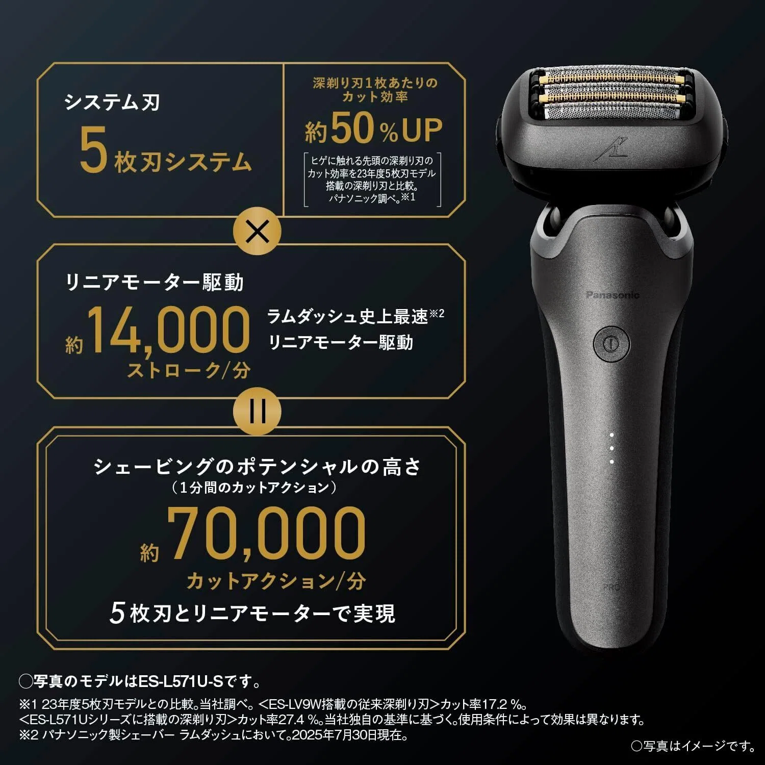 買って損なし！マジでヤバいコスパ最強電気シェーバー「パナソニック