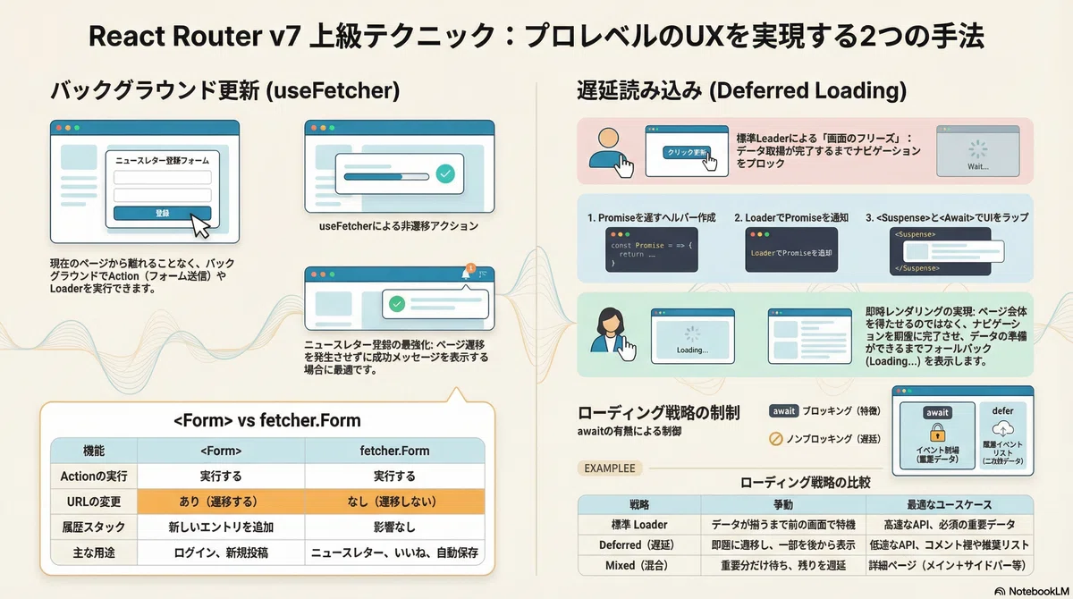 React - The Complete Guide 2025 (incl. Next.js, Redux): バックグラウンドアクションと ...