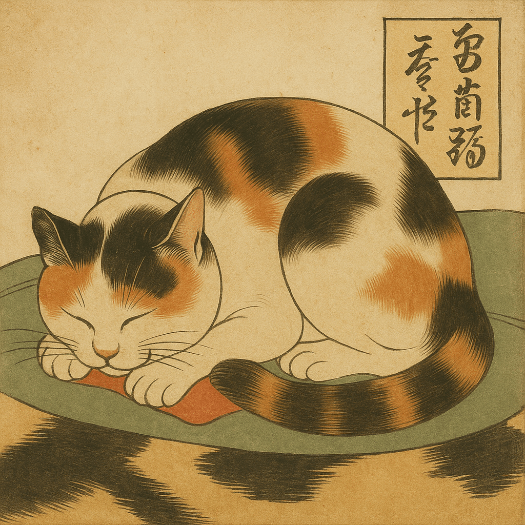 S1｜形のルール】猫と錦鯉の模様 – 生物に宿るデザインコード #5