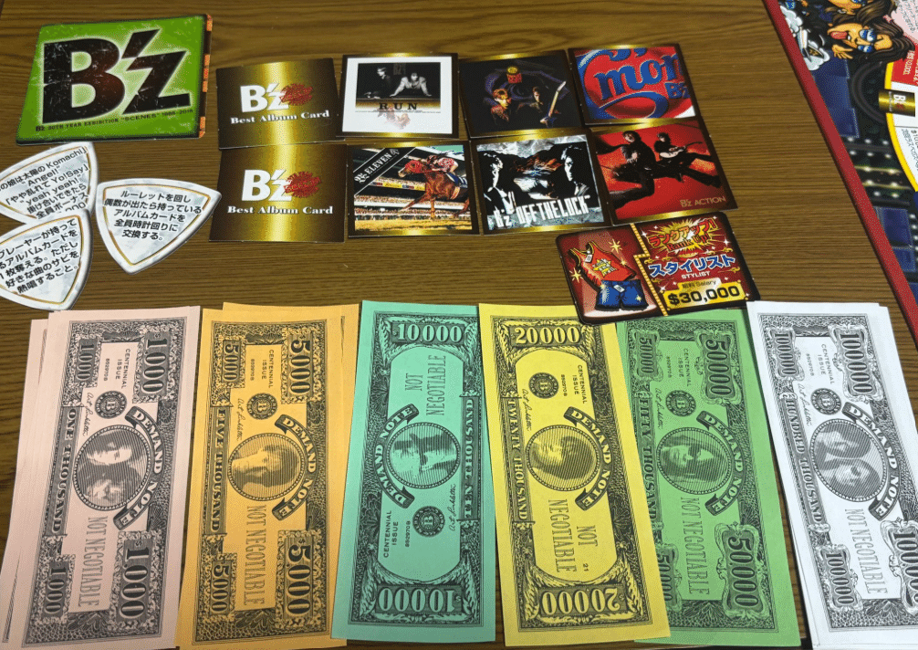 B'z人生ゲーム体験記｜ボブちん