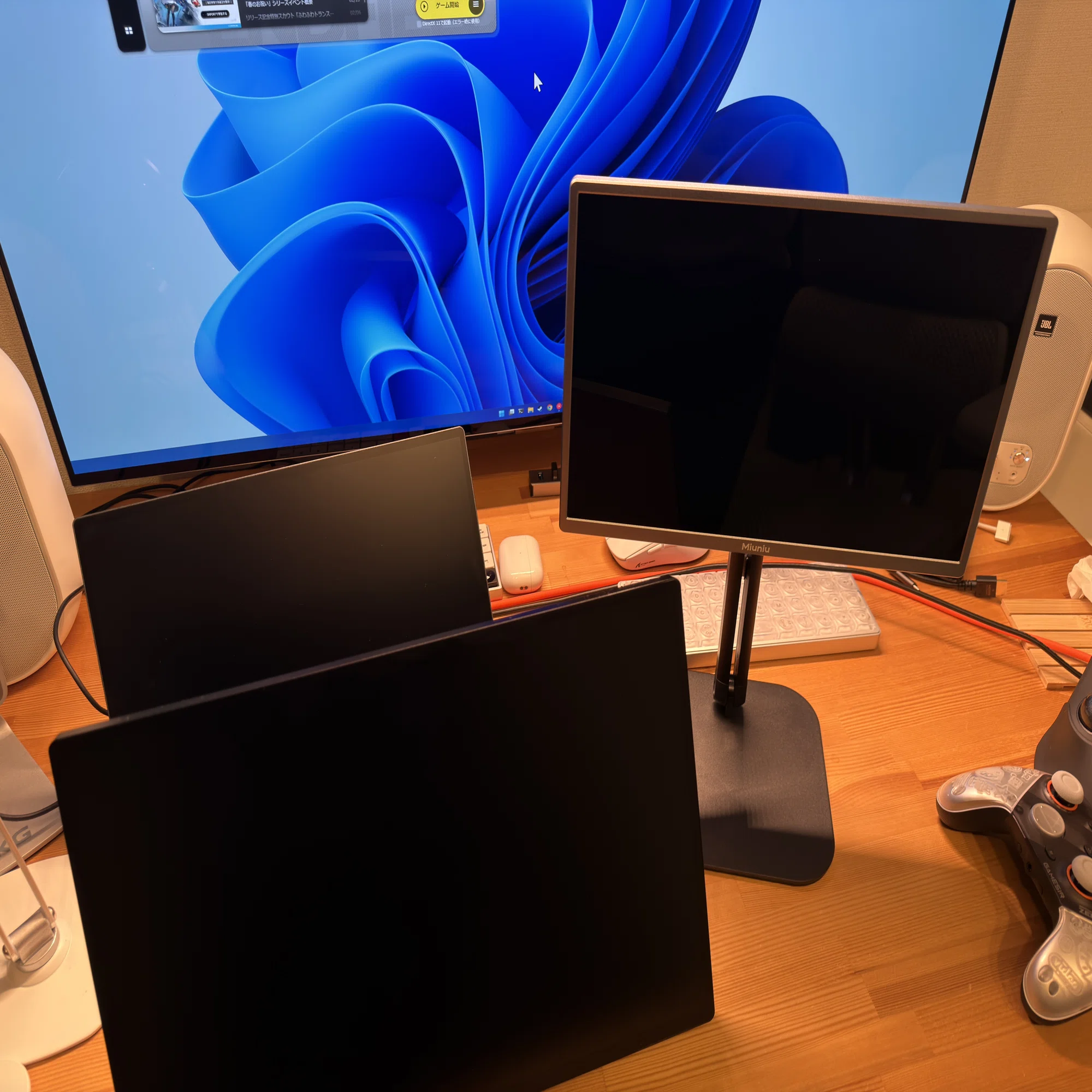 モバイルモニターを3つ買って得た結論【Intehill F16 ZB】【Miuniu 