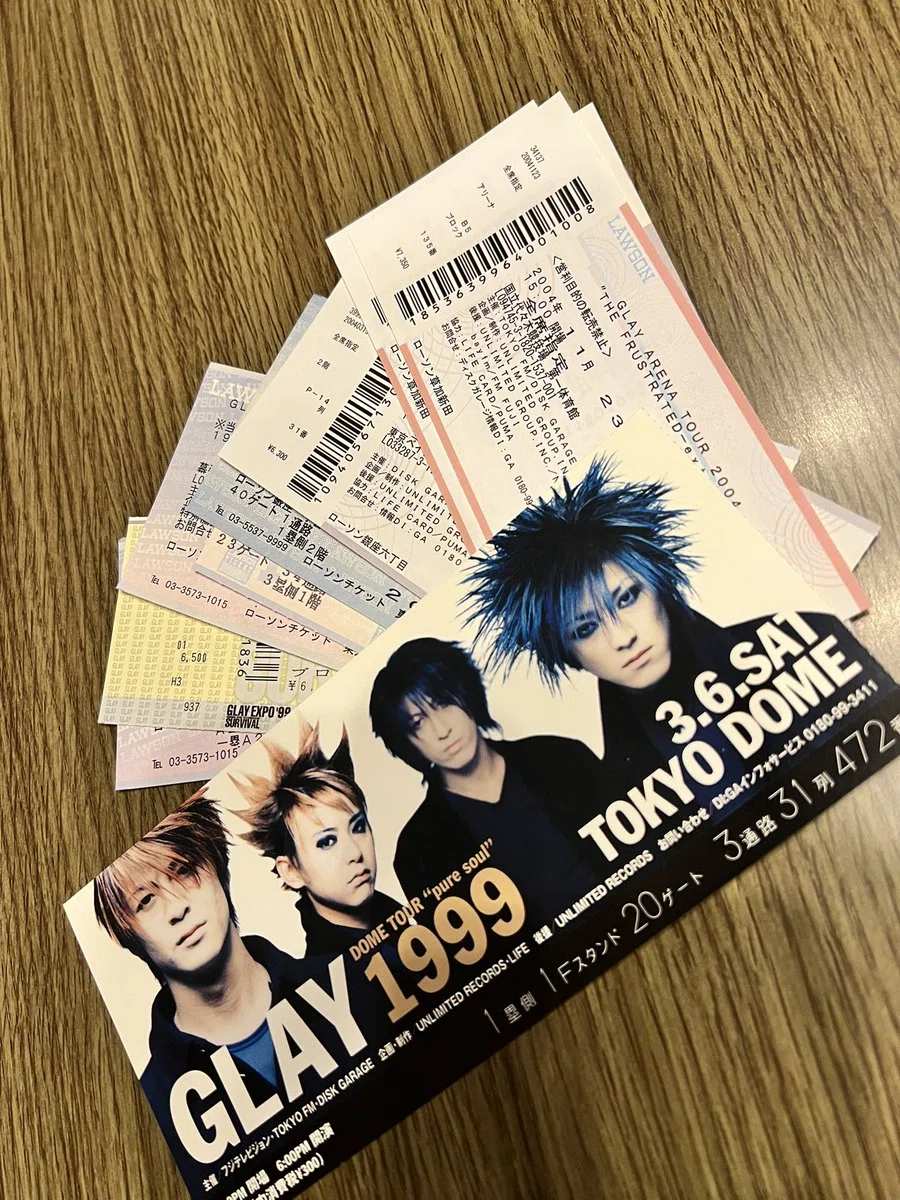 GLAY ライブチケット 【公式通販】
