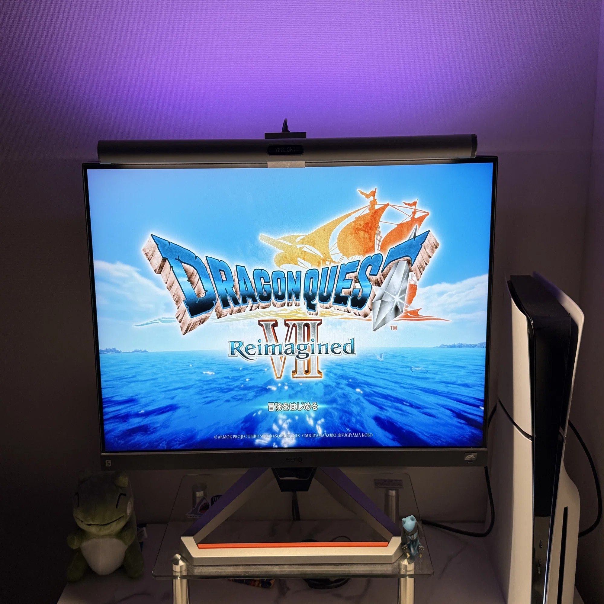 デスクをオシャレにするモニターライト『Yeelight』レビュー｜Aki@Games