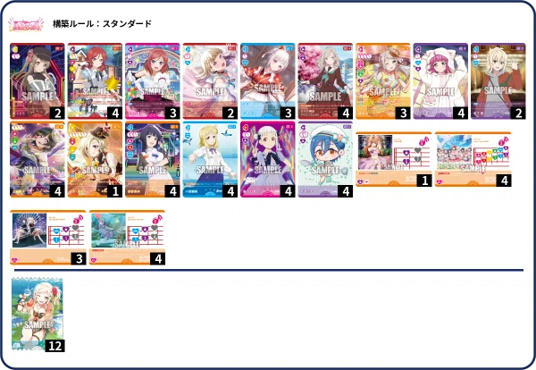 4.5弾・トリオ大会】備忘録/青紫虹ヶ咲†R3BIRTH†について｜さーな