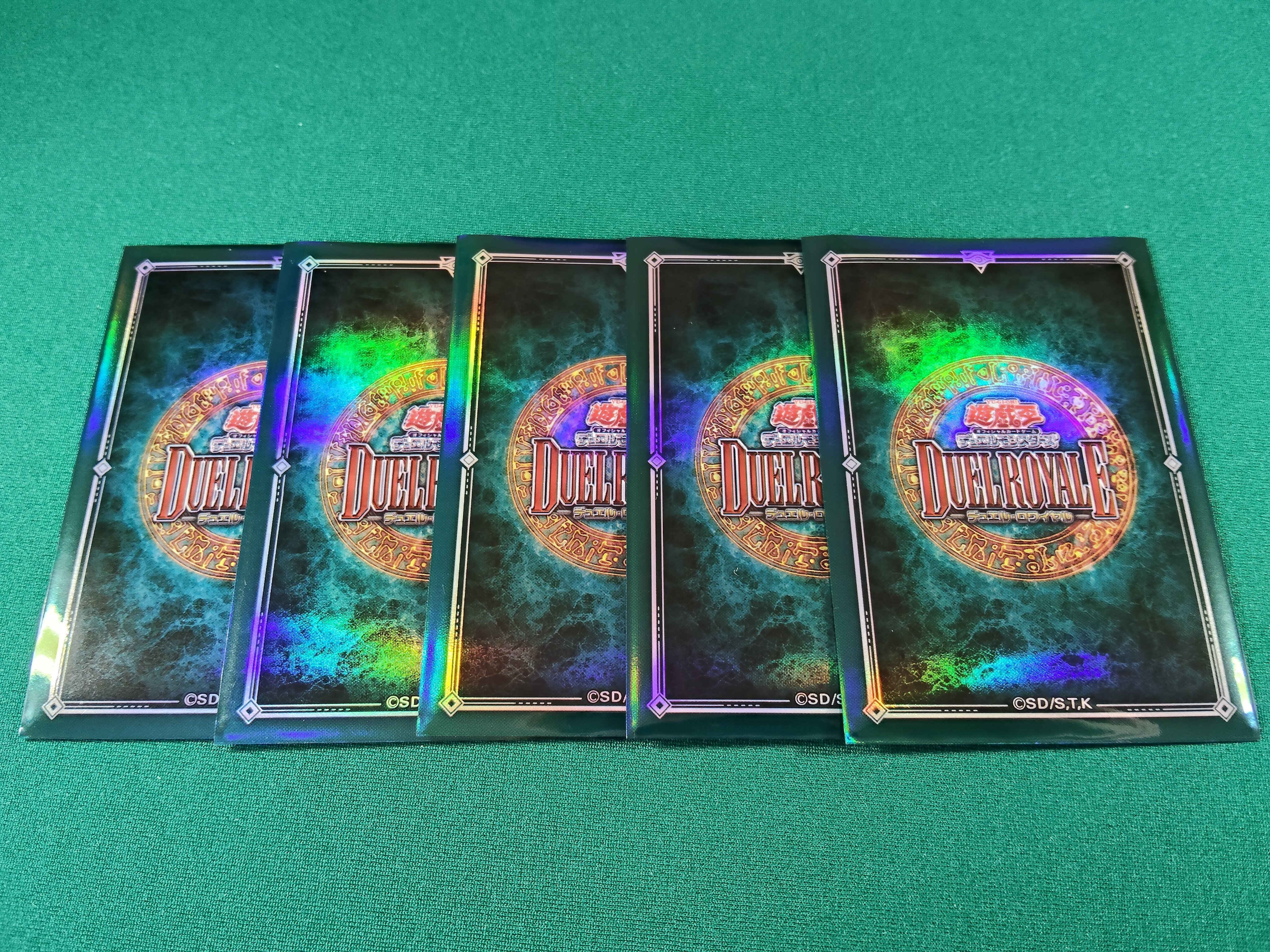 遊戯王】 サプライ紹介 緑（グリーン）色 ロゴスリーブ｜塩原