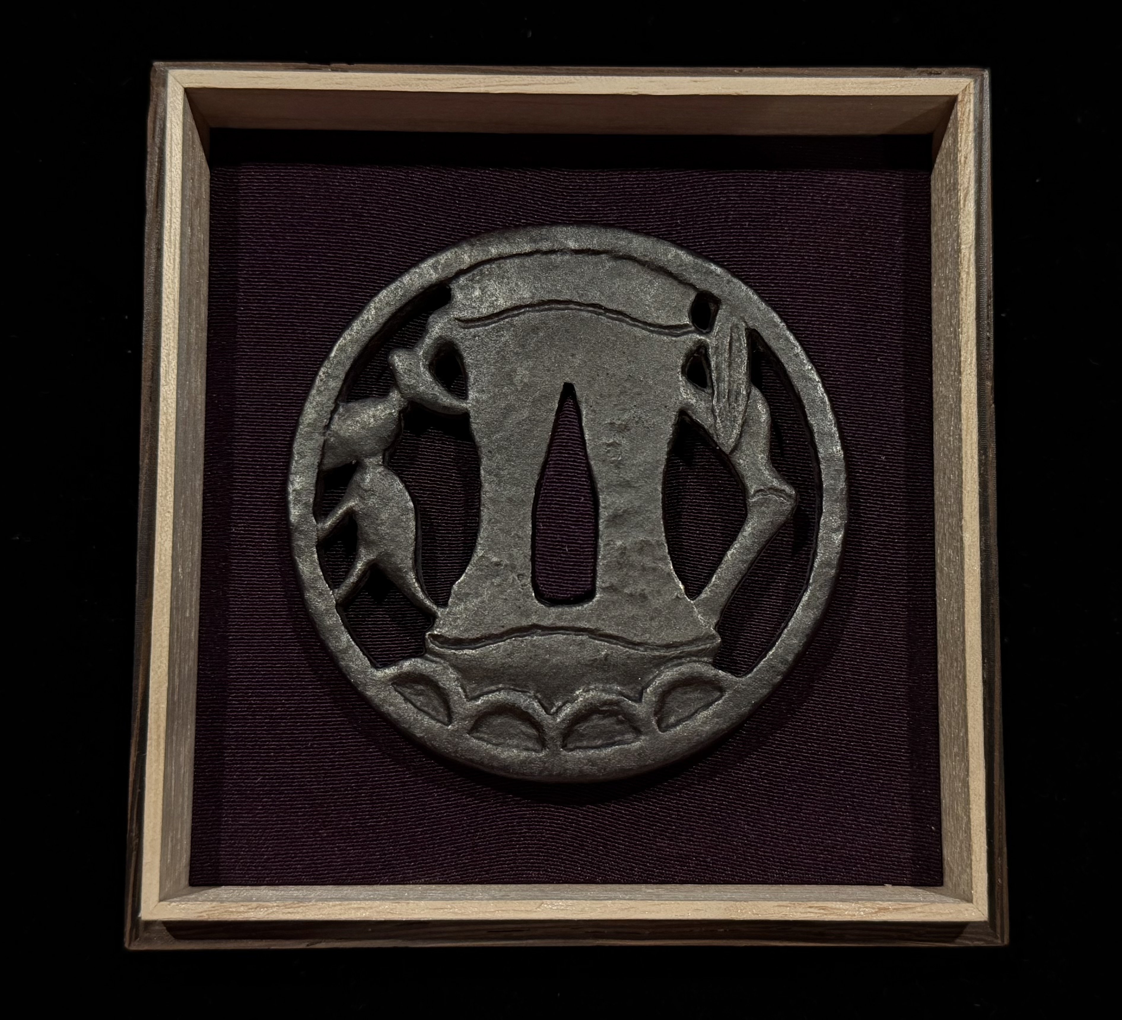 成木鐔㊳ 一本竹透｜刀箱師の日本刀ブログ 中村圭佑