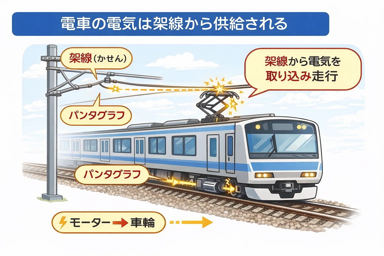 鉄道の命綱】鉄道架線について｜GOディーゼル