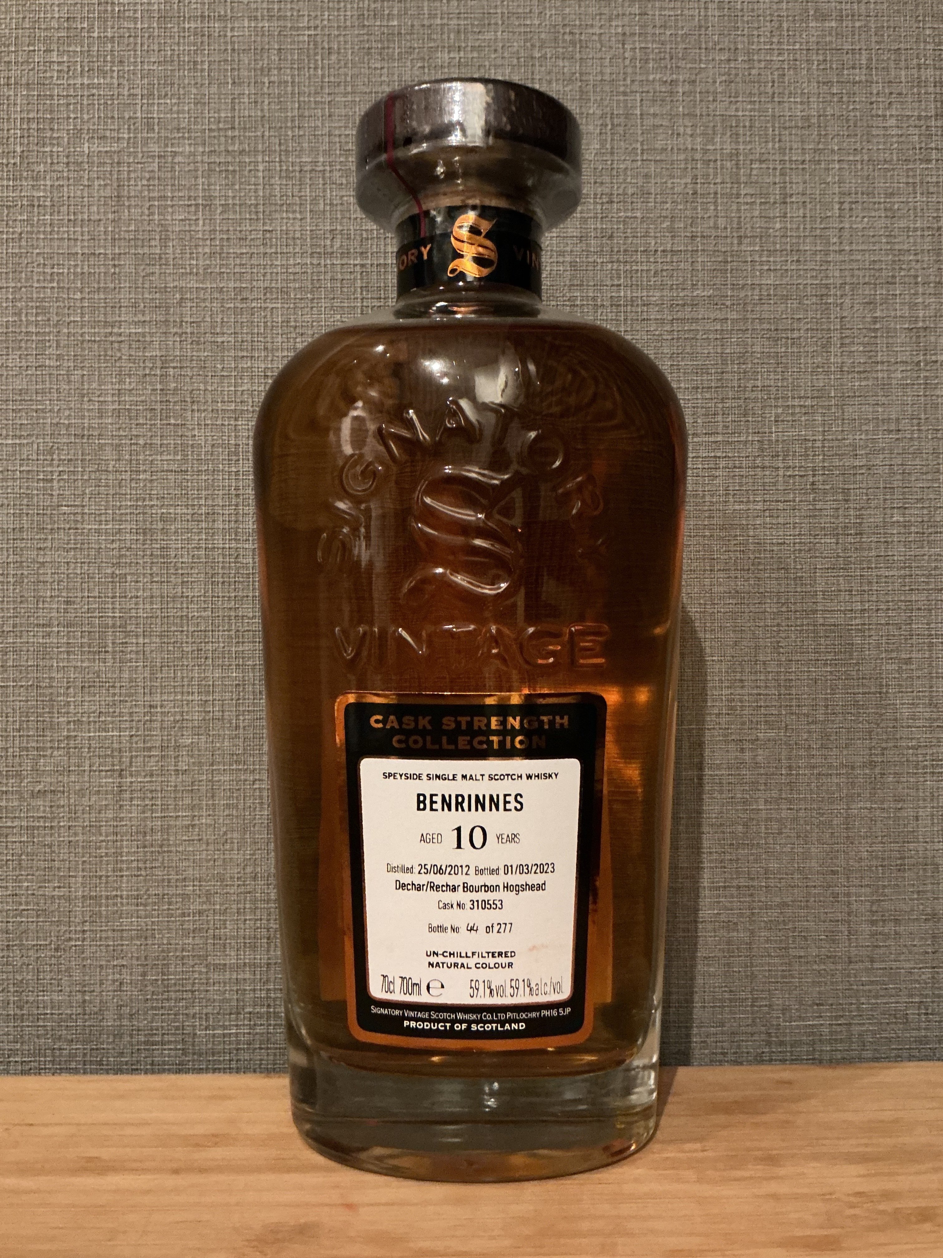 酒飲編Vol.101】シグナトリー CSコレクション ベンリネス 2012 10年｜Ktaro