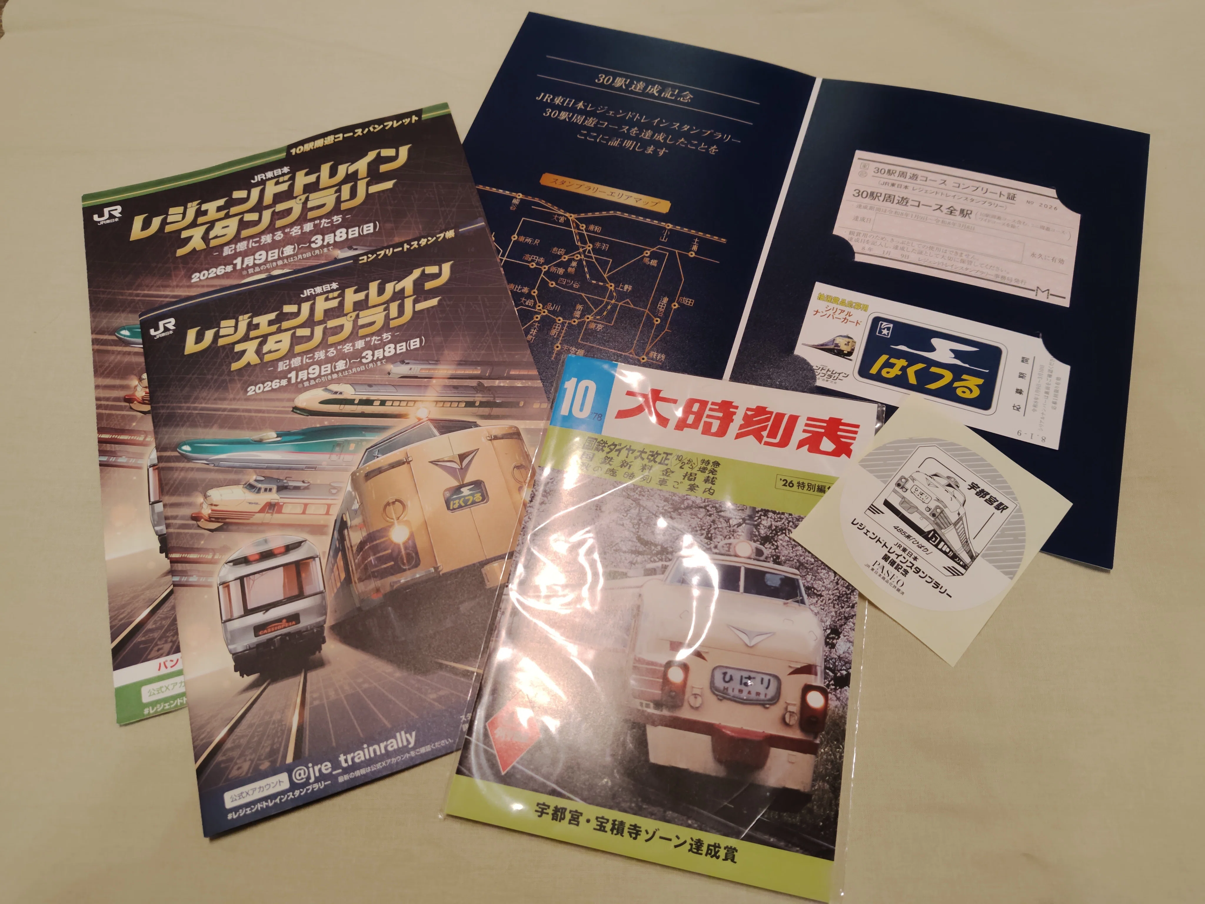 2025年度】スタンプラリーをコンプリートして、鉄道博物館で様々な車両