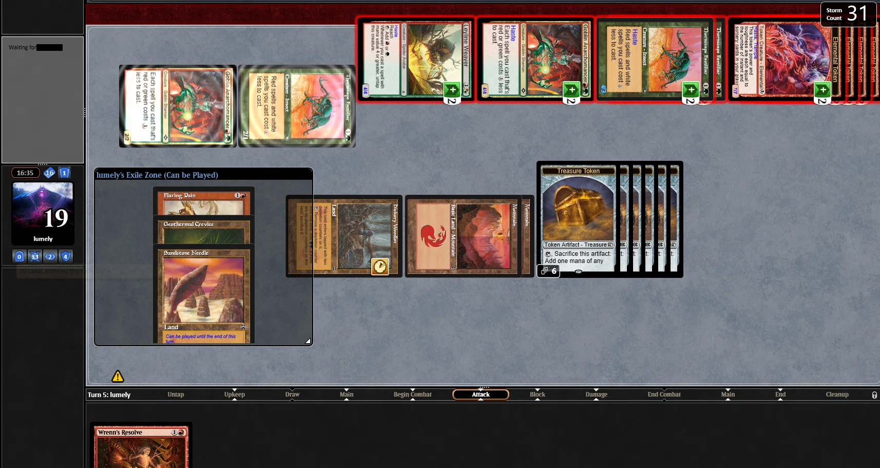 Pauper】勝率75.3%ルビーストームの覚書｜るーめり