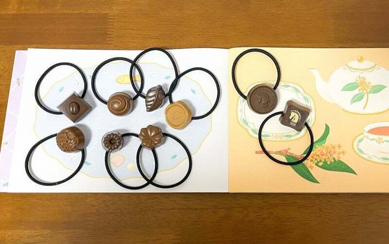 ヘアゴム と 紙もの｜nanohana