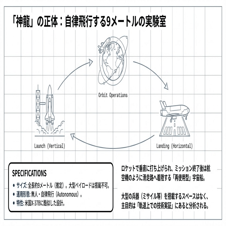 中国の謎の宇宙飛行機「神龍」、4度目の飛行へ——宇宙ビジネスの新戦線