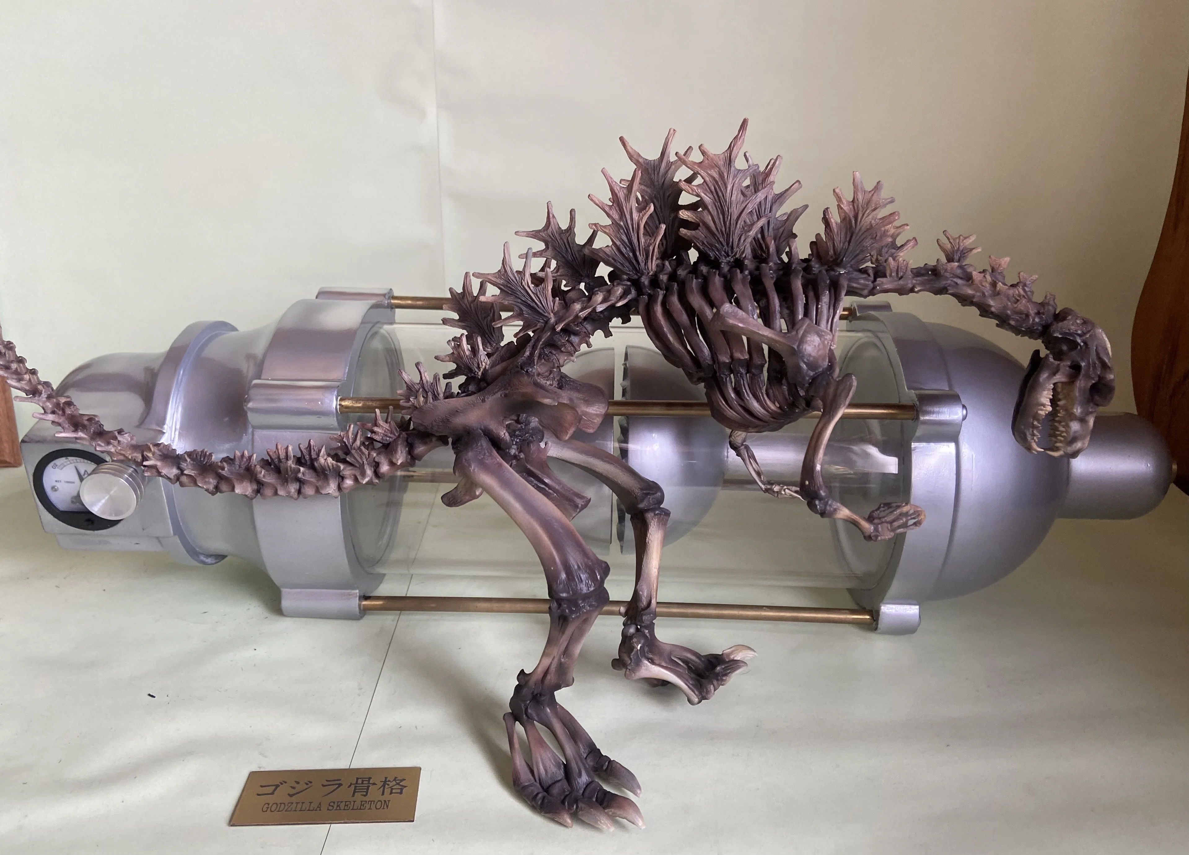 GODZILLA skeleton model kit M1号｜ゆる
