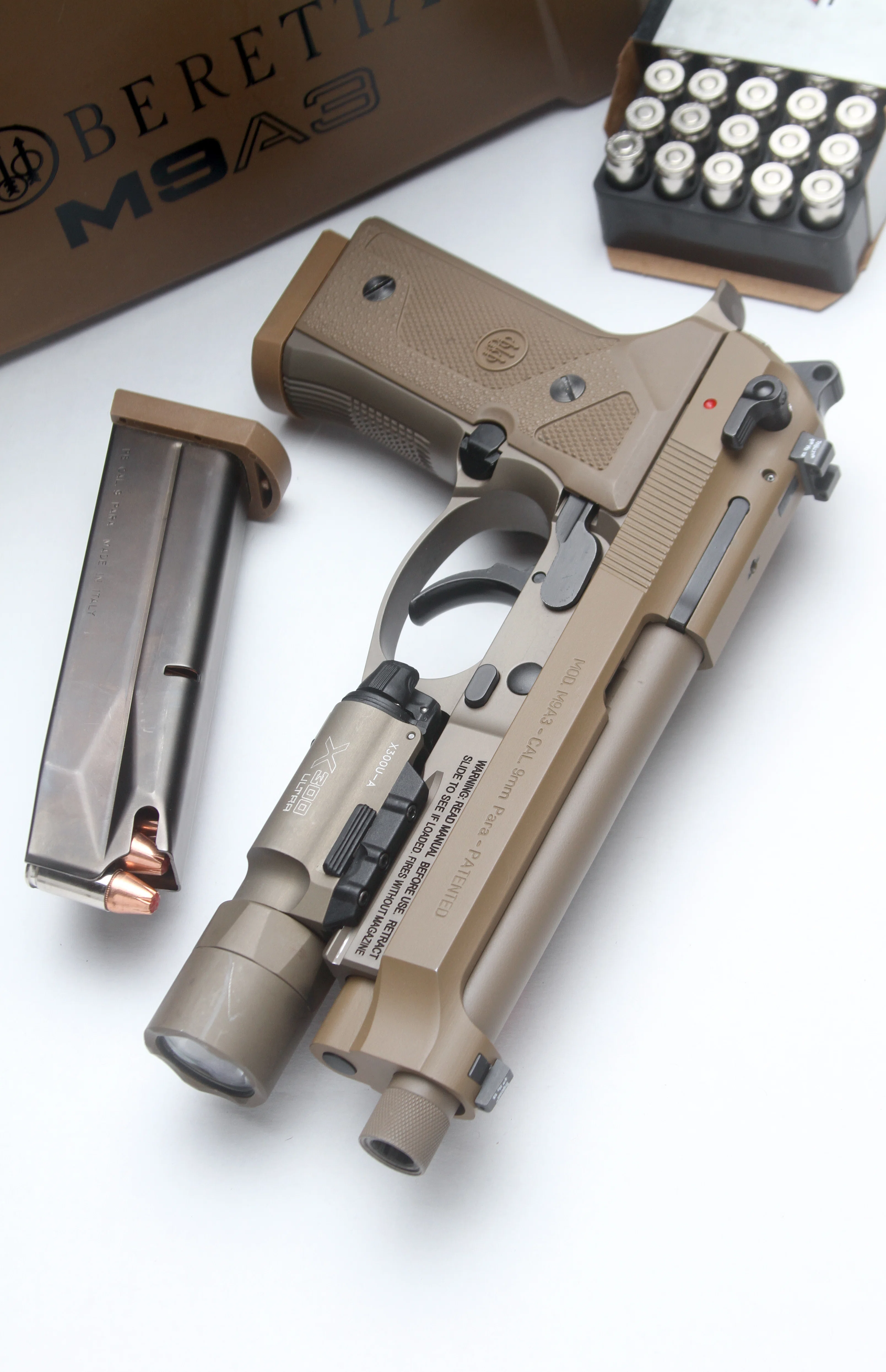 米軍を29年支えた拳銃。1911の後継M9を最新化したベレッタM9A3の実力