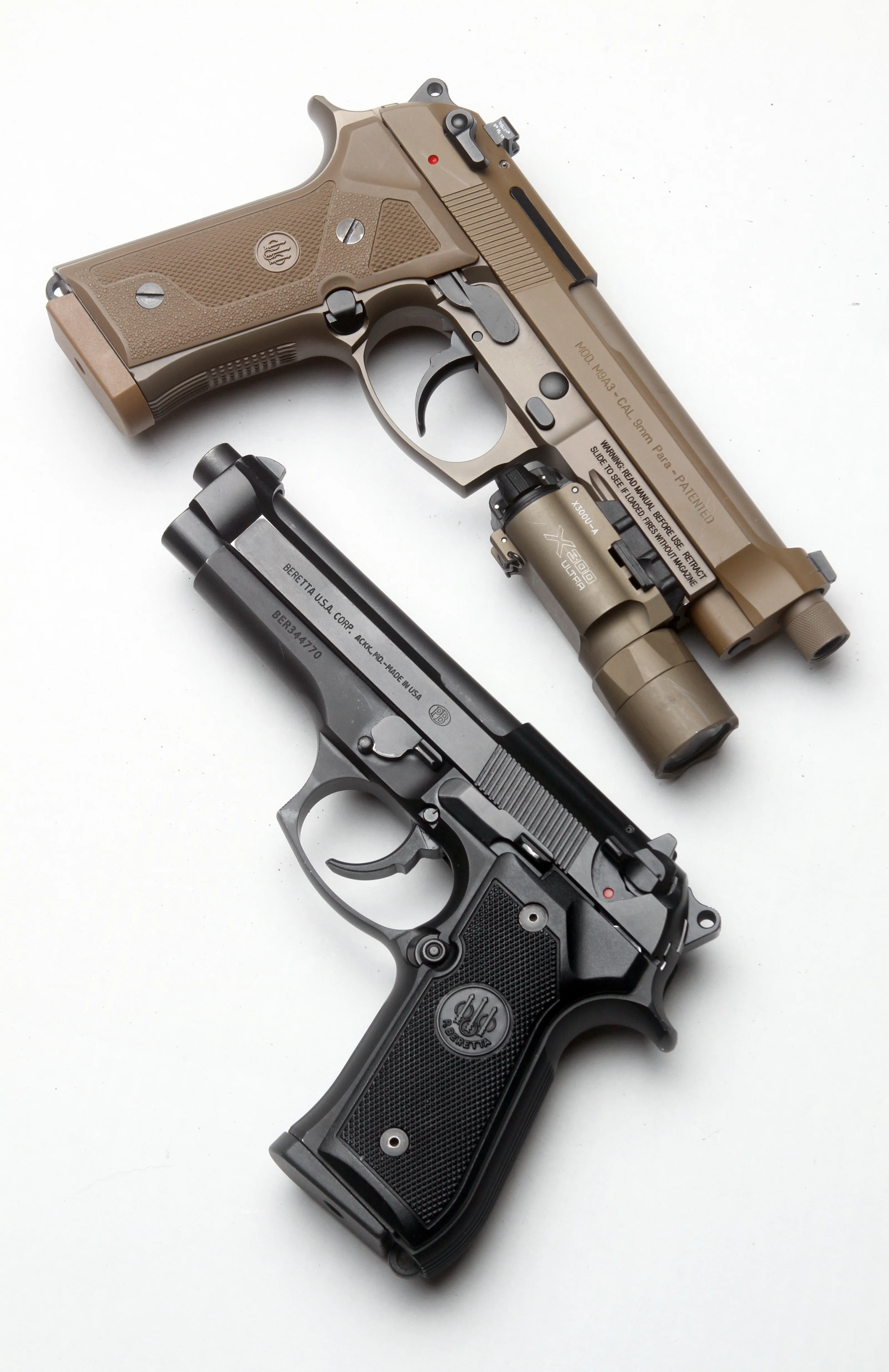 ベレッタM9A3 ベレッタ92F/米軍採用M9の近代化バージョン｜gunbaka