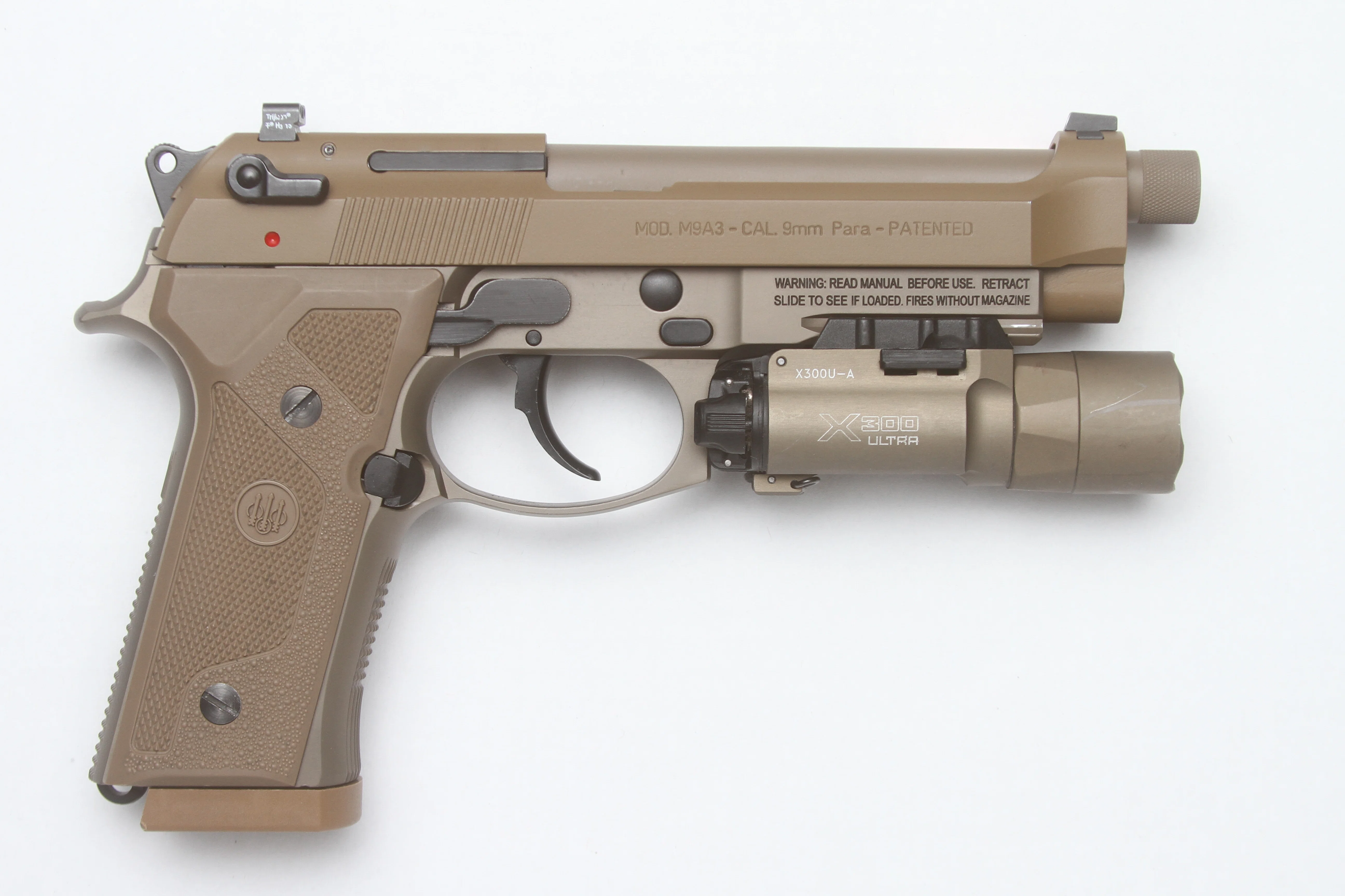 ベレッタM9A3 ベレッタ92F/米軍採用M9の近代化バージョン｜gunbaka