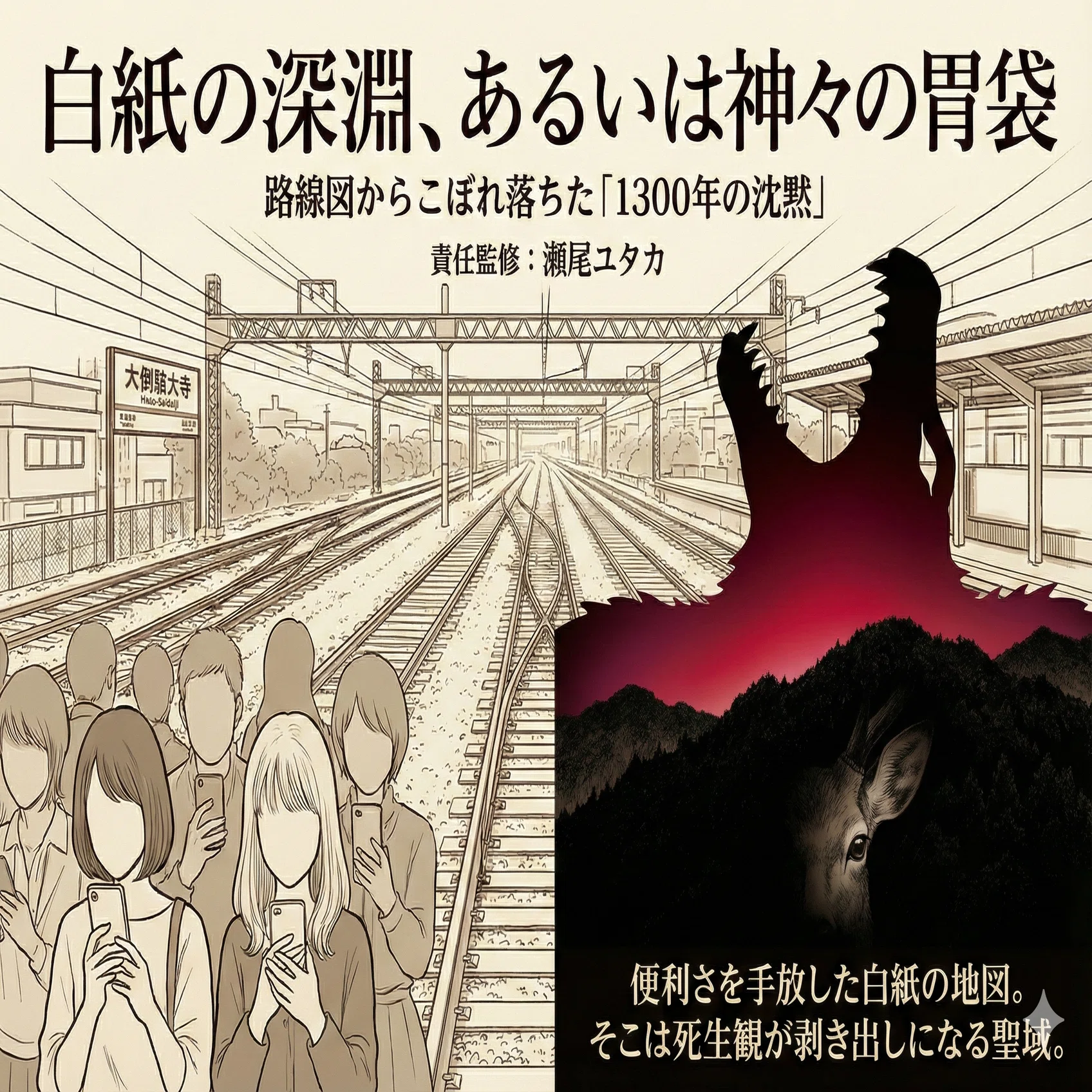 白紙の深淵、あるいは神々の胃袋：路線図からこぼれ落ちた「1300年の