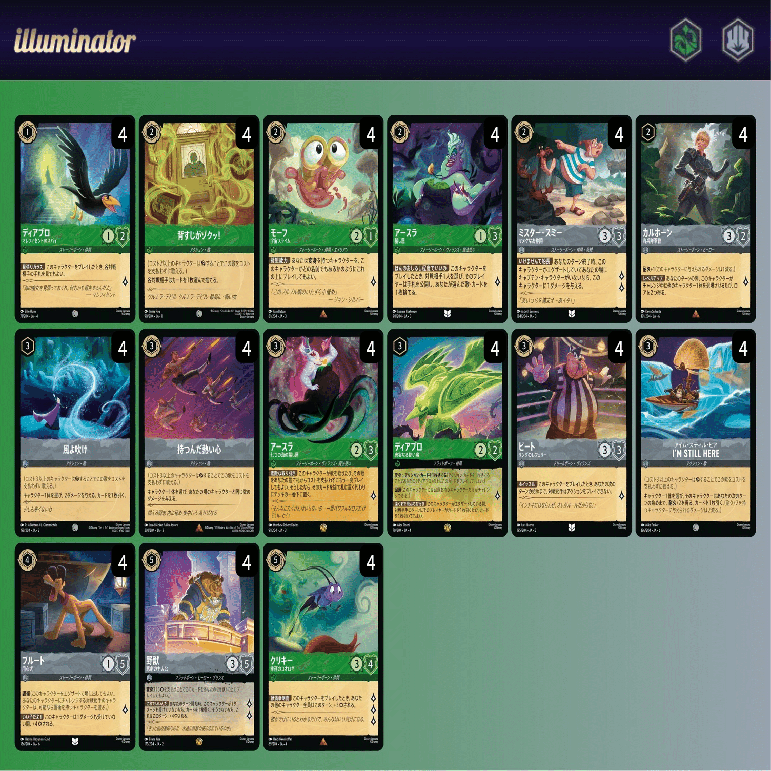 ディズニーロルカナ GP2026 Spring 名古屋 Wave2 エメラルドスティール