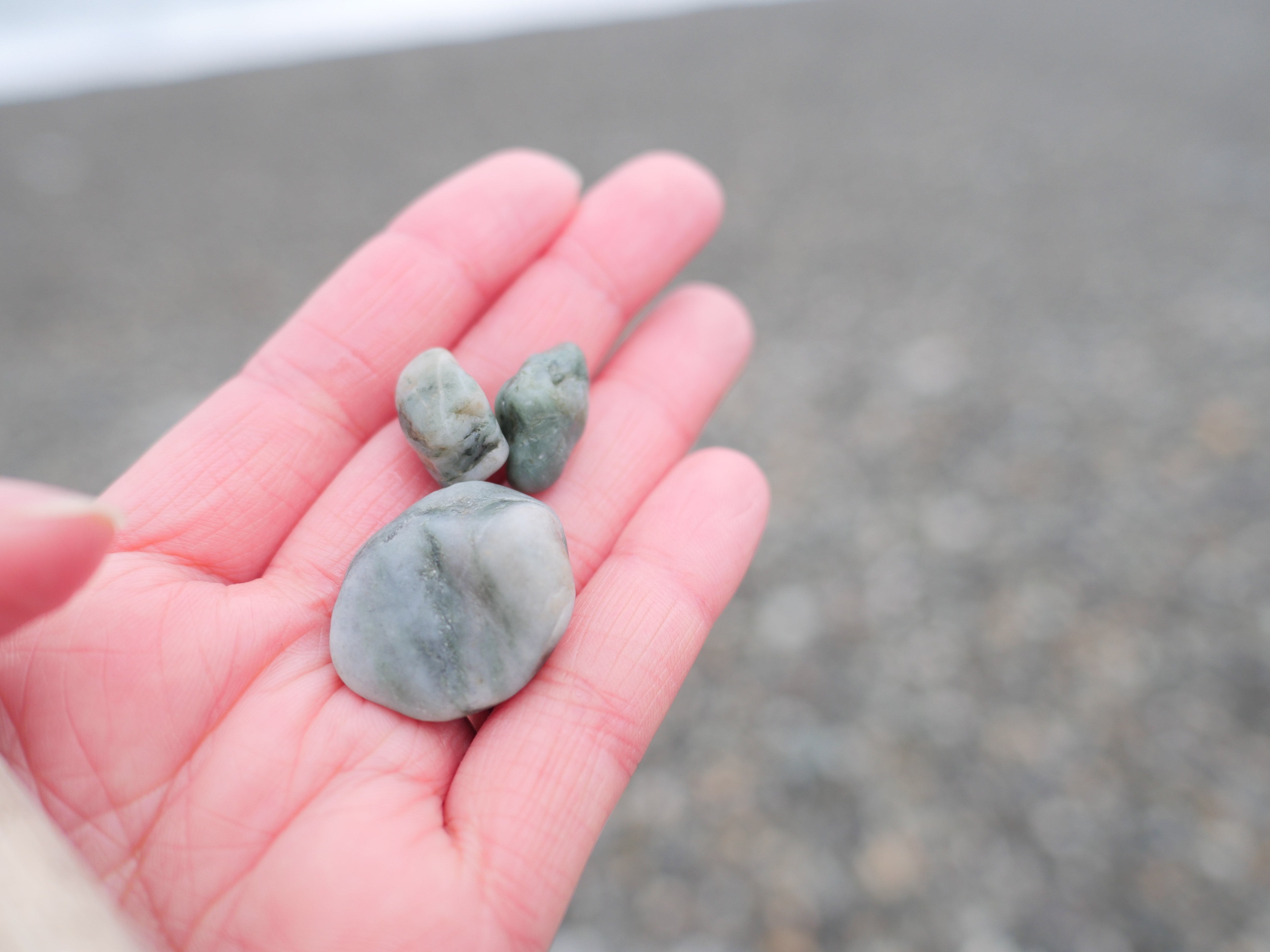 無料の宝探し】海で拾った石が宝石かも？親子で本気鑑定してみた結果