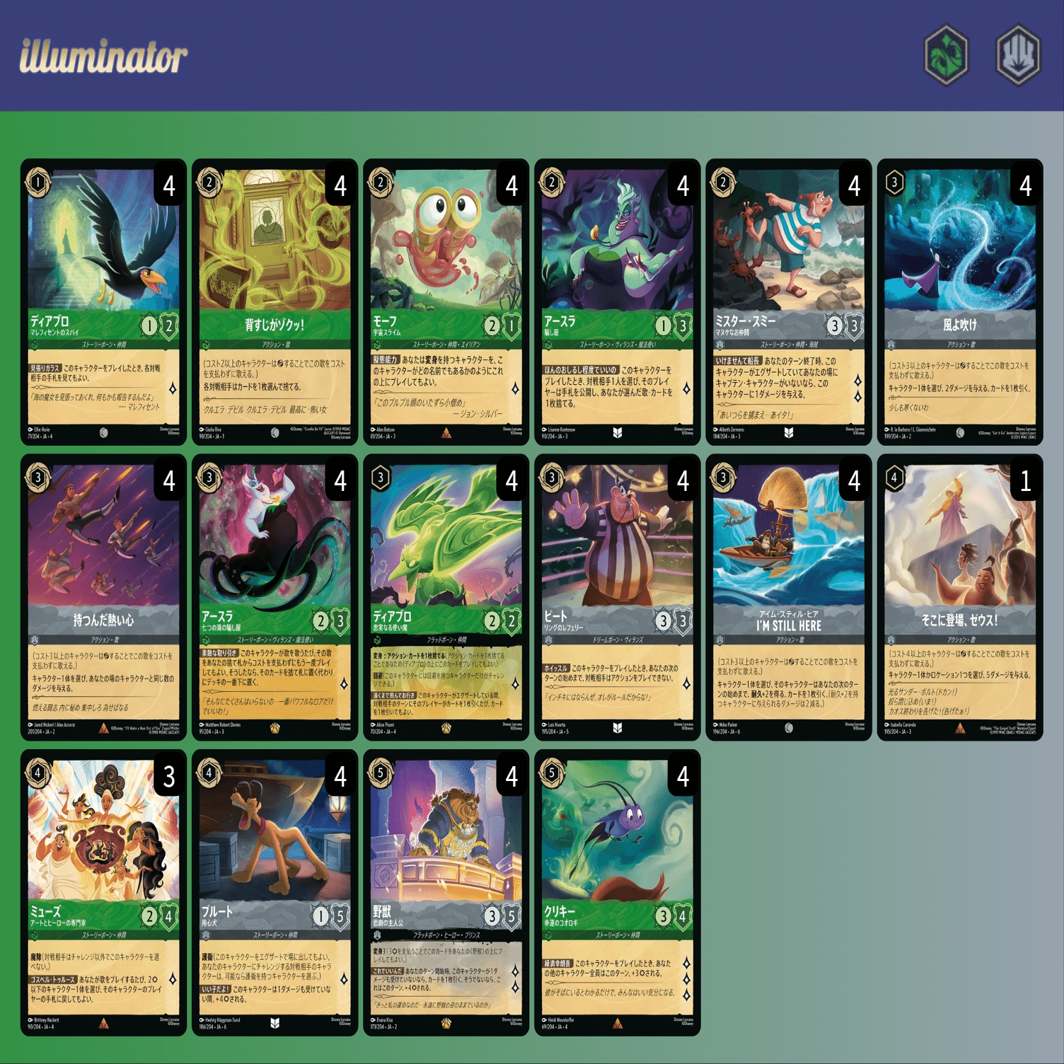 ディズニーロルカナ GP2026 Spring 名古屋 Wave2 エメラルドスティール