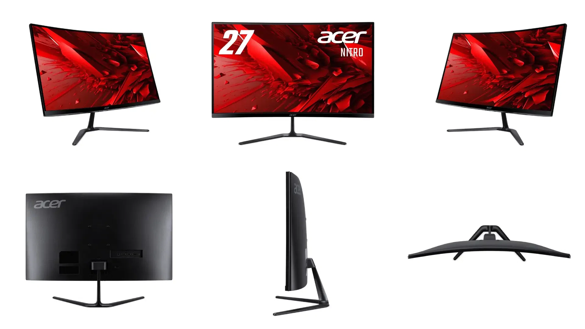Acer、1500R湾曲パネル採用のゲーミングモニター「Nitro ED0」シリーズ Acer、1500R湾曲パネル採用のゲーミングモニター「Nitro ED0」シリーズ