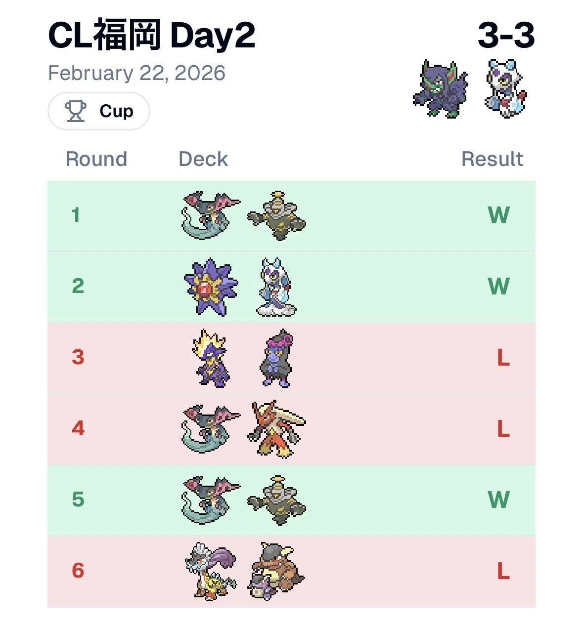 CL福岡10-4】オーロンゲ｜夏目