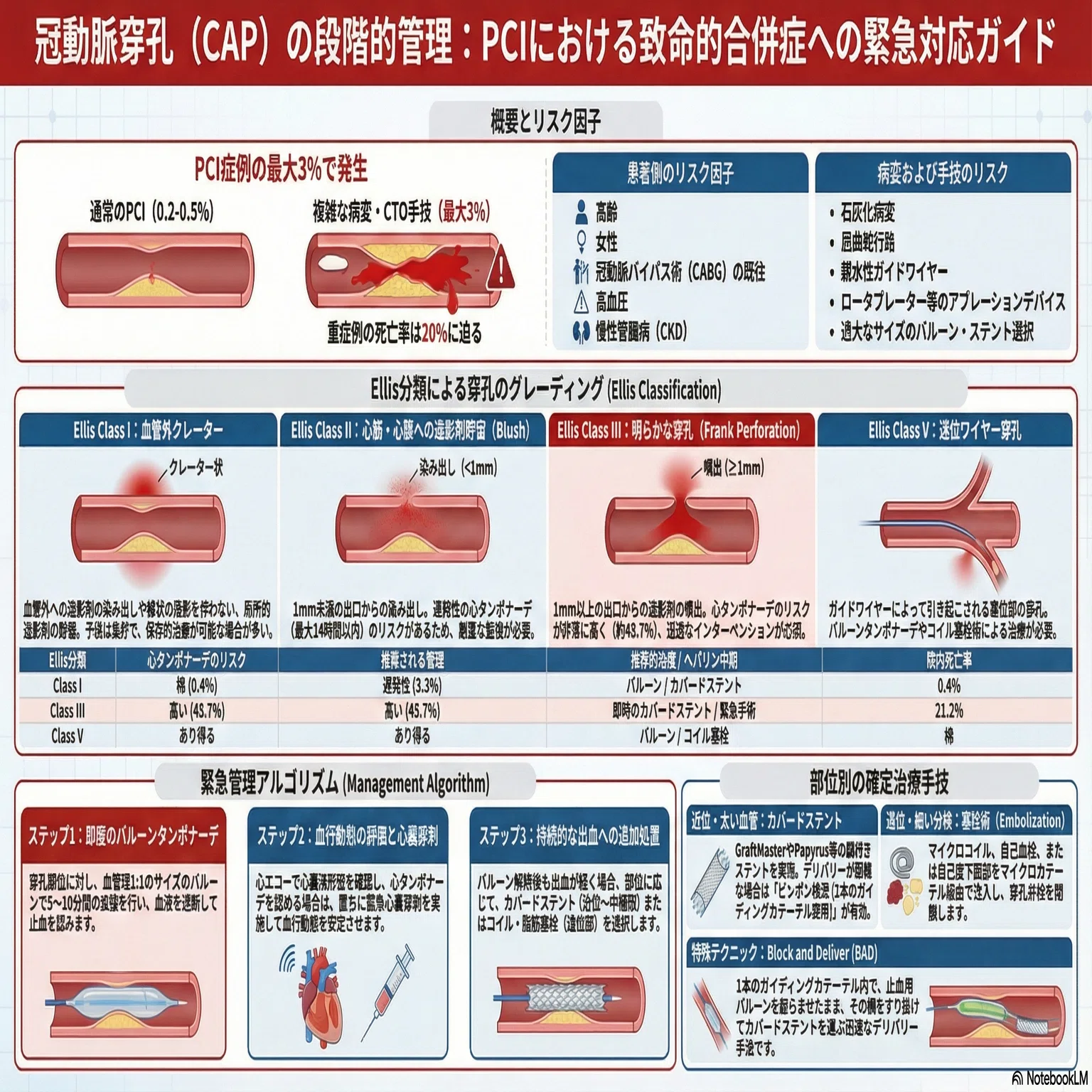 心カテ)カテ室最大の危機「冠動脈穿孔」のデバイス戦略とチーム連携